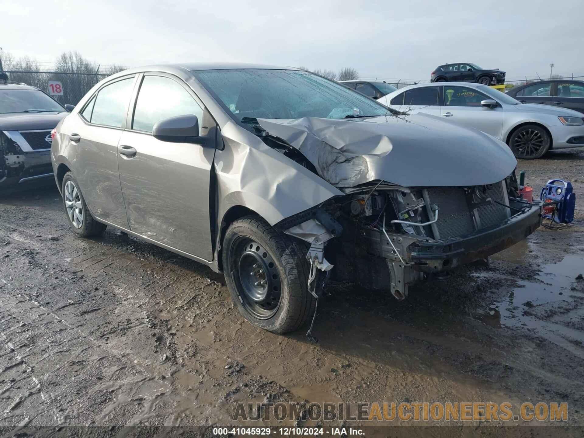 2T1BURHE2FC370317 TOYOTA COROLLA 2015