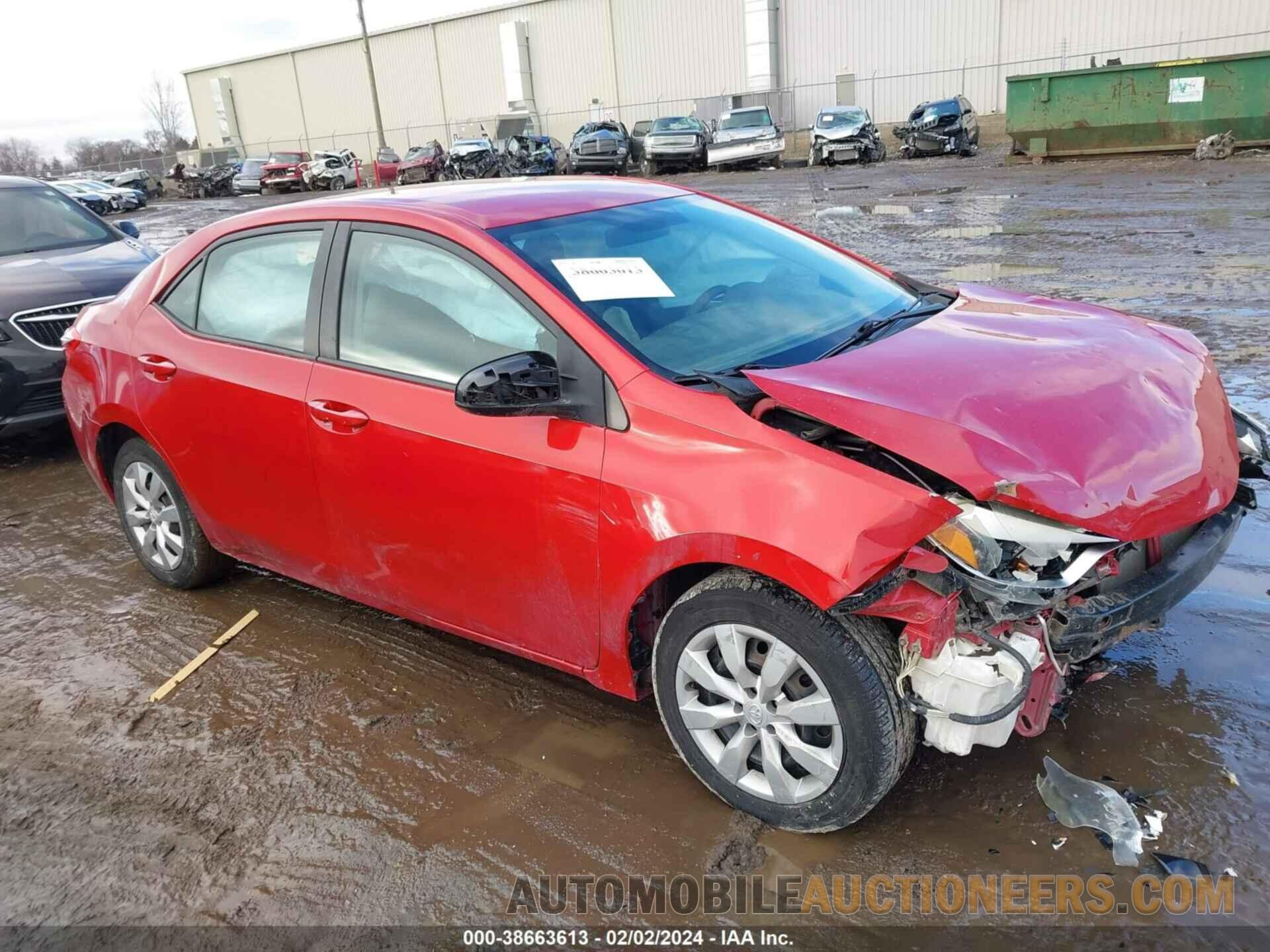 2T1BURHE2FC371659 TOYOTA COROLLA 2015