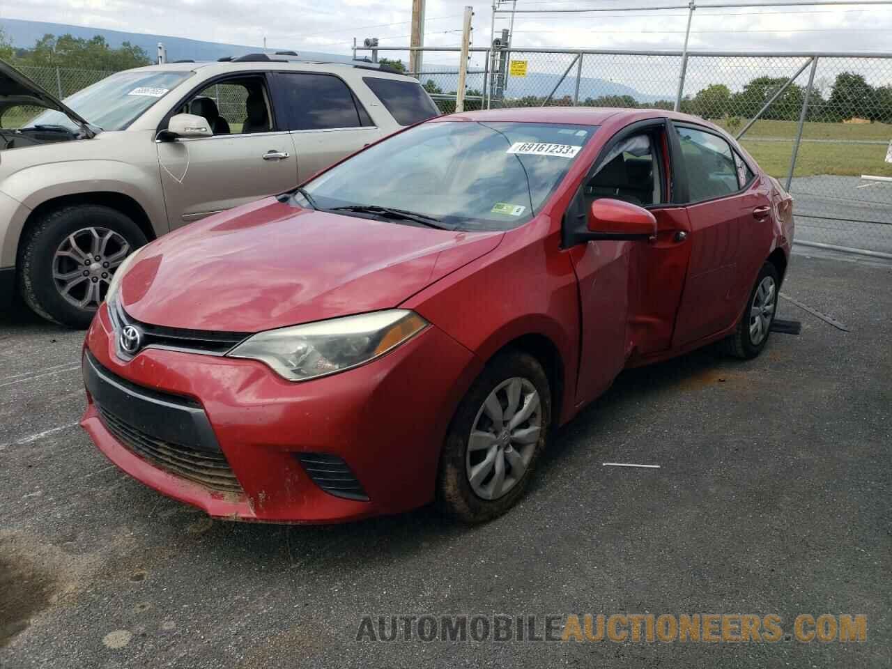 2T1BURHE2FC374903 TOYOTA COROLLA 2015