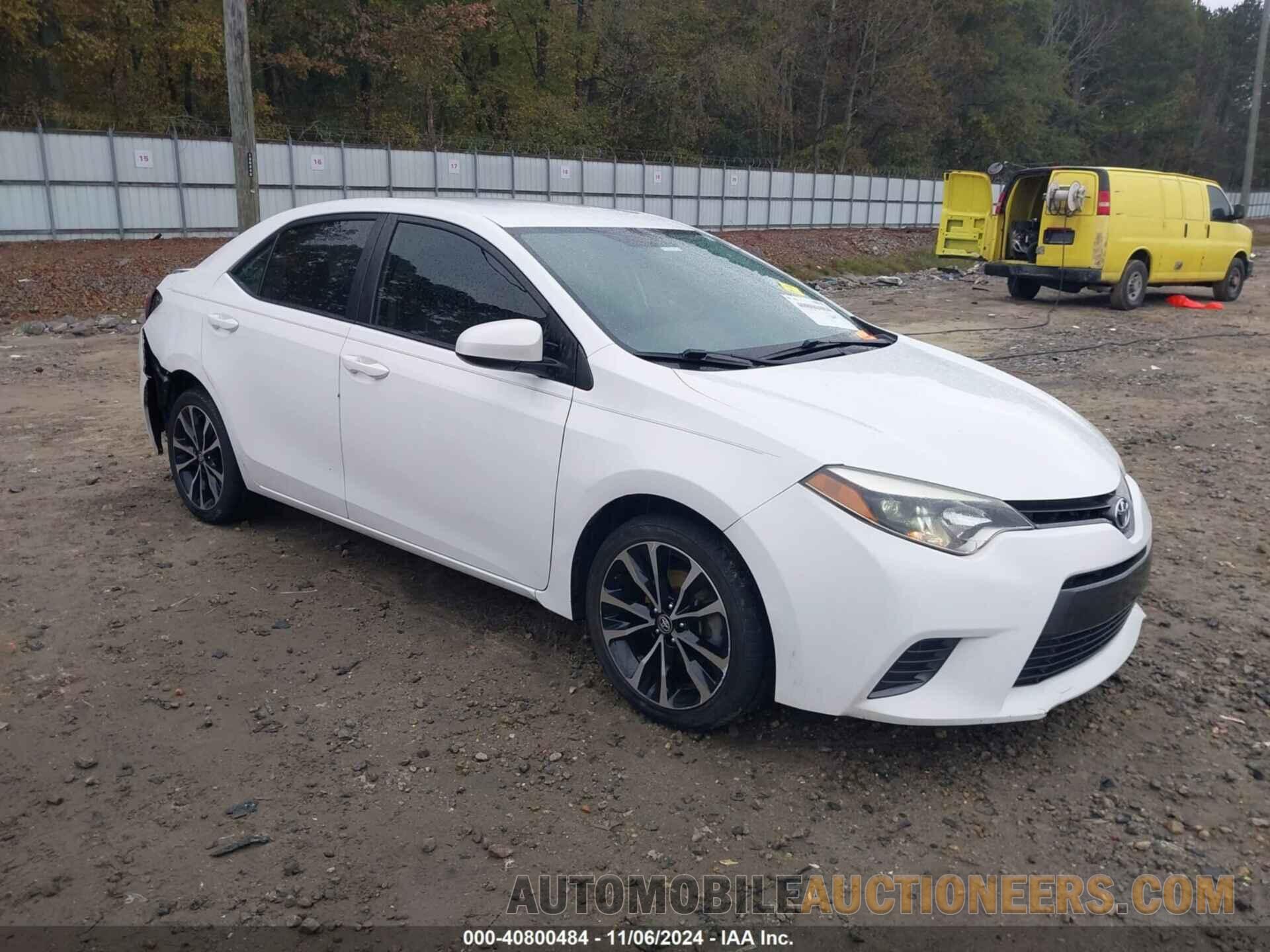 2T1BURHE2FC376070 TOYOTA COROLLA 2015