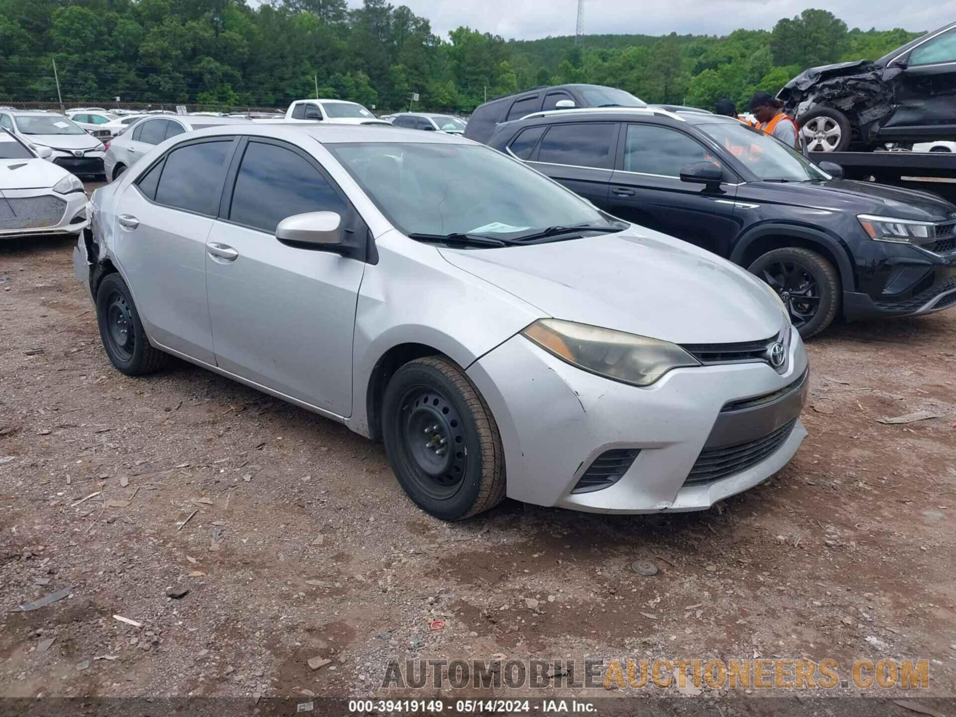 2T1BURHE2FC376151 TOYOTA COROLLA 2015