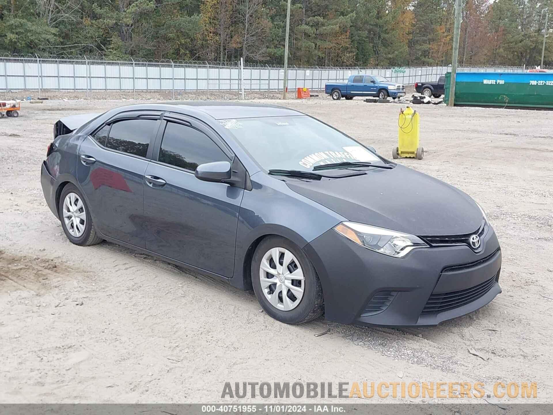 2T1BURHE2FC382810 TOYOTA COROLLA 2015