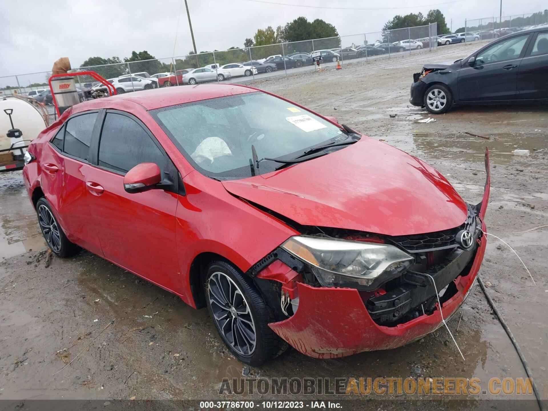 2T1BURHE2FC388509 TOYOTA COROLLA 2015