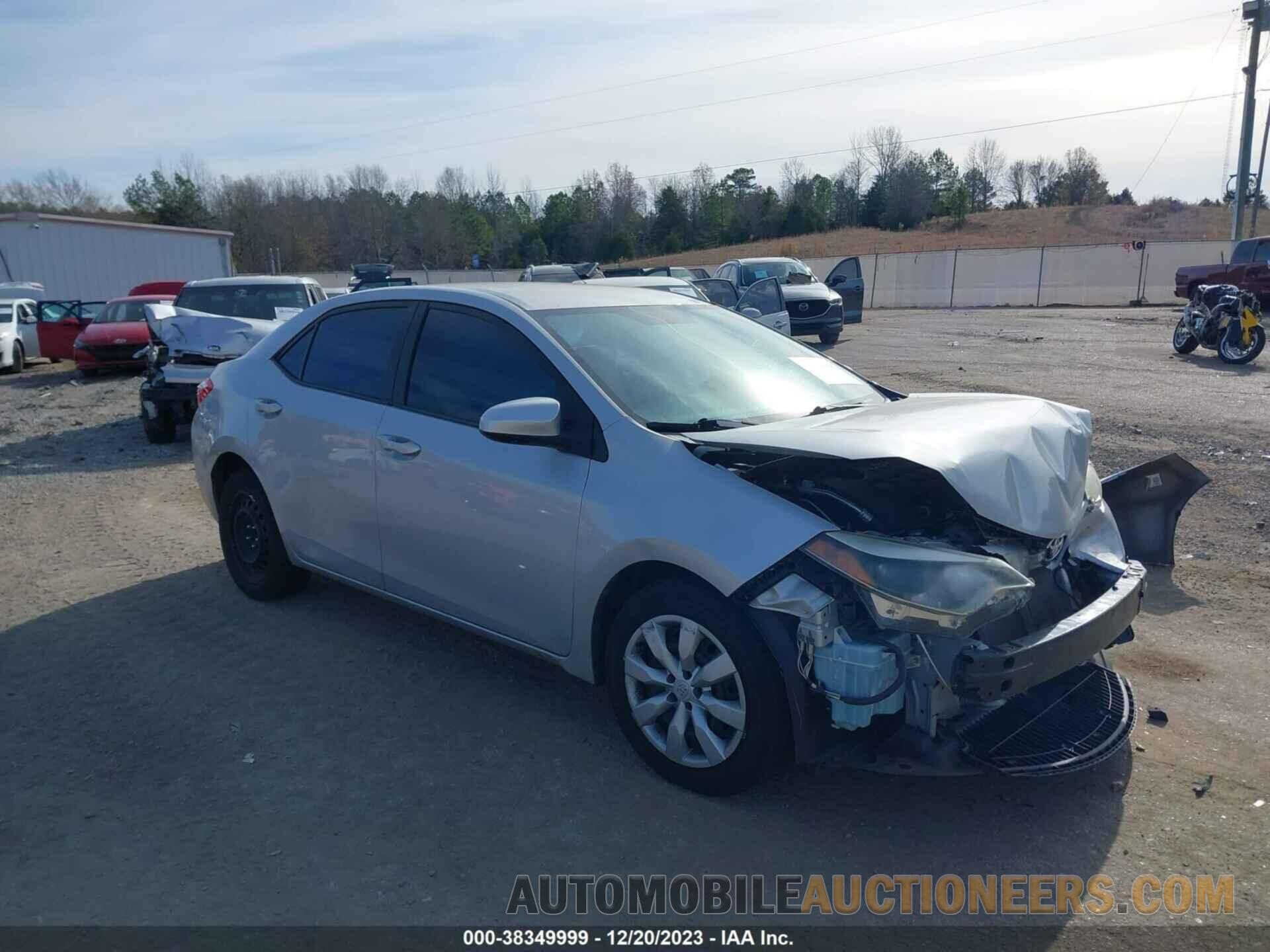 2T1BURHE2FC415322 TOYOTA COROLLA 2015