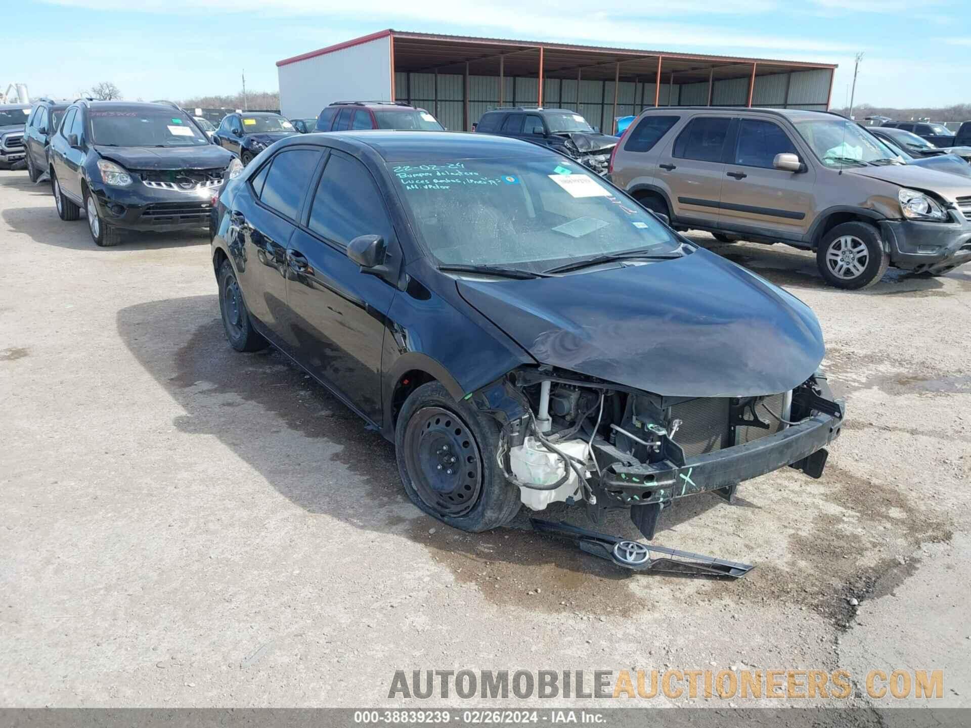 2T1BURHE2FC415546 TOYOTA COROLLA 2015