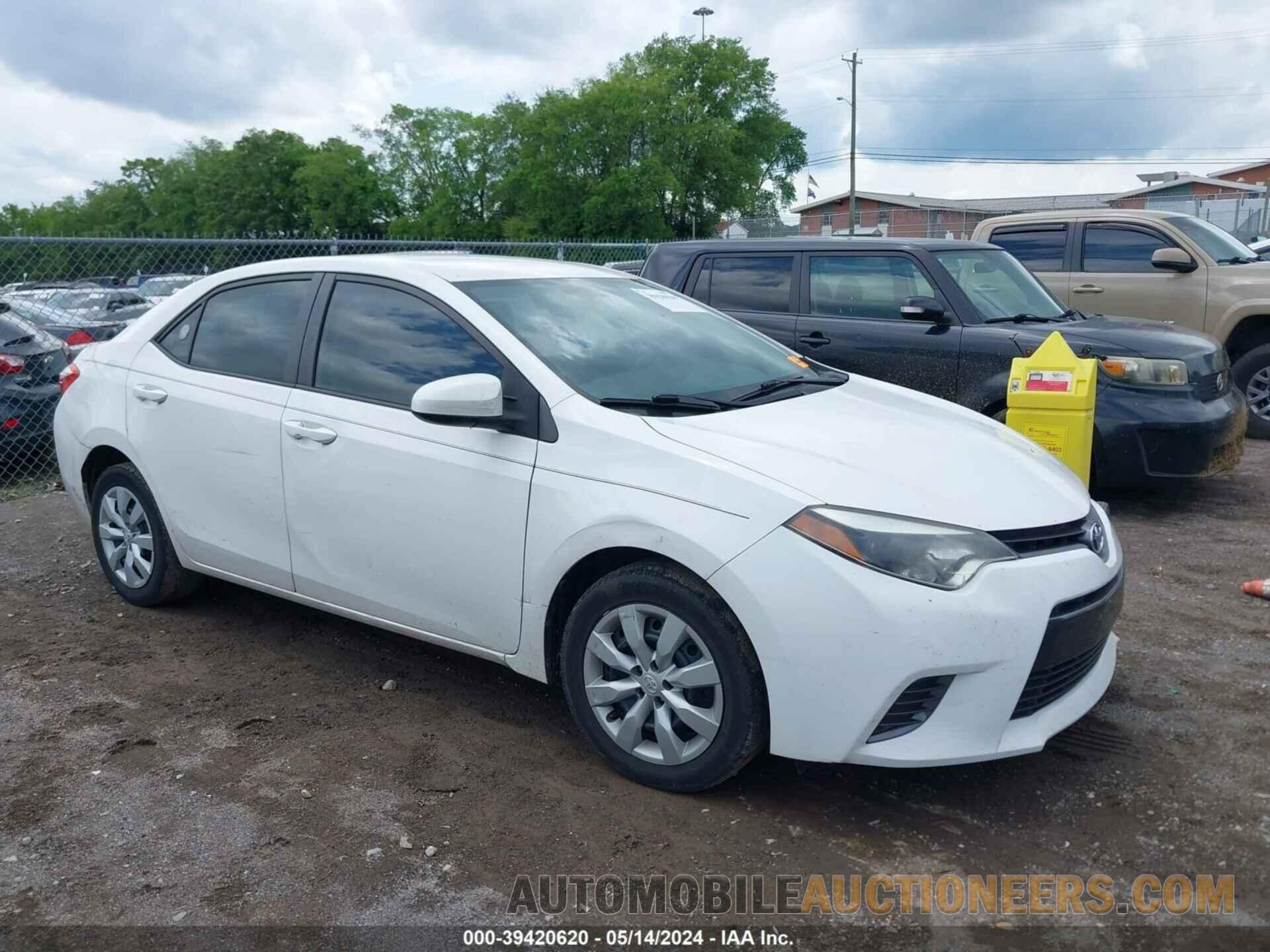 2T1BURHE2FC424456 TOYOTA COROLLA 2015