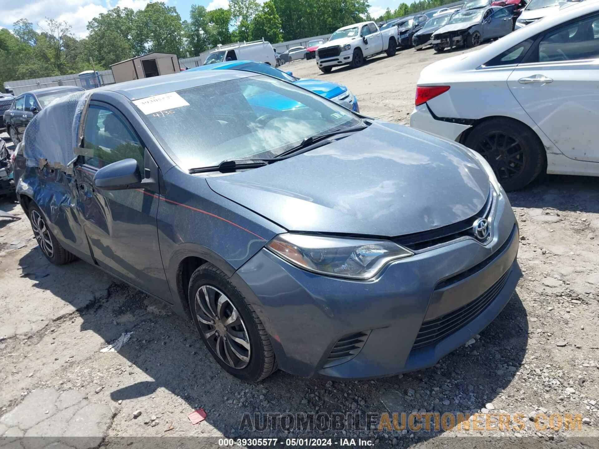 2T1BURHE2FC439765 TOYOTA COROLLA 2015