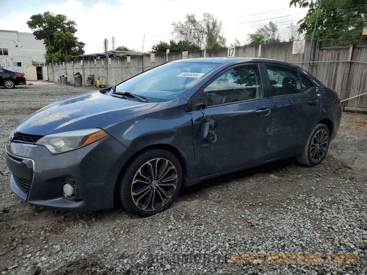 2T1BURHE2FC446487 TOYOTA COROLLA 2015