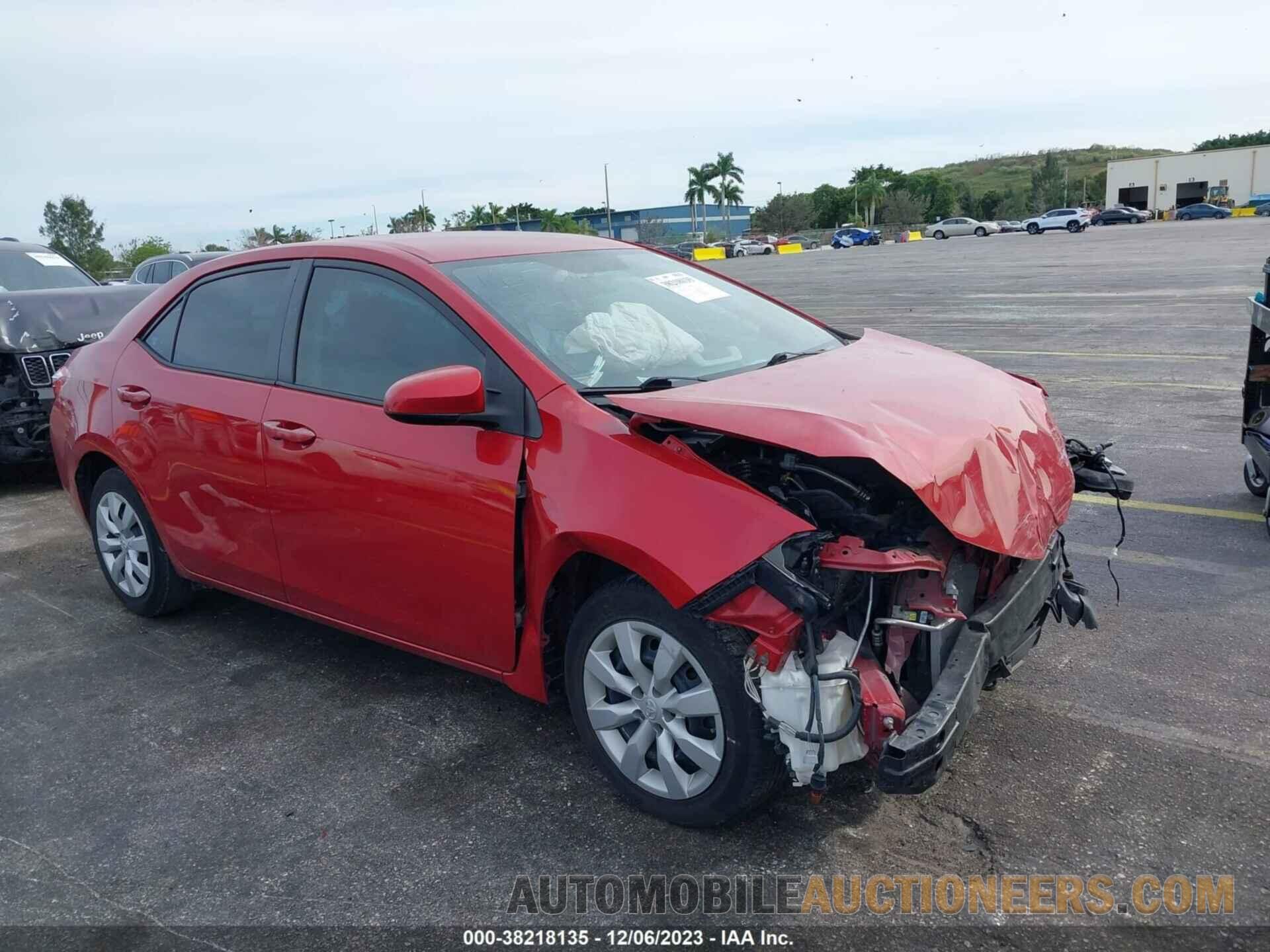 2T1BURHE2FC452581 TOYOTA COROLLA 2015