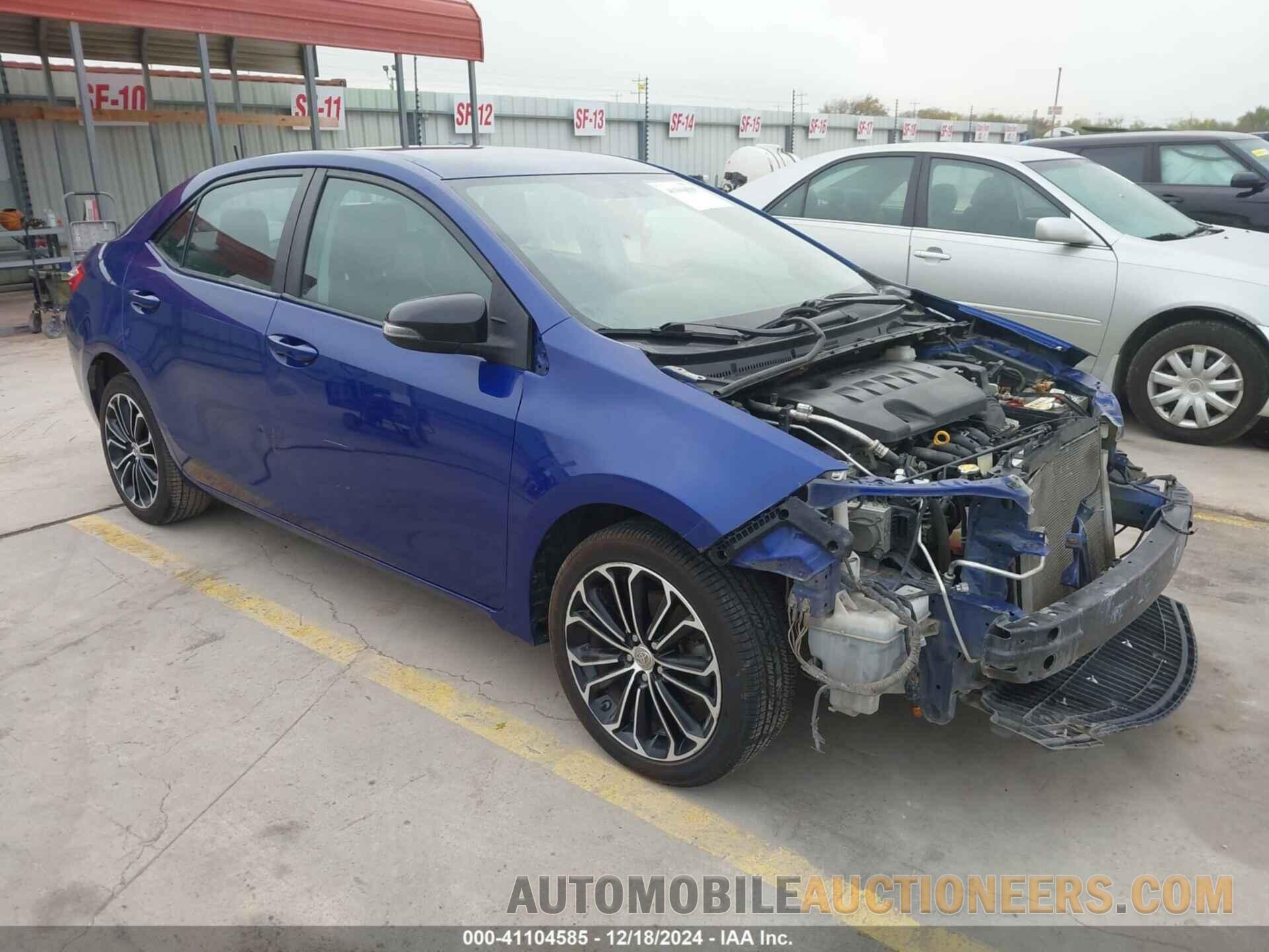 2T1BURHE2FC461040 TOYOTA COROLLA 2015