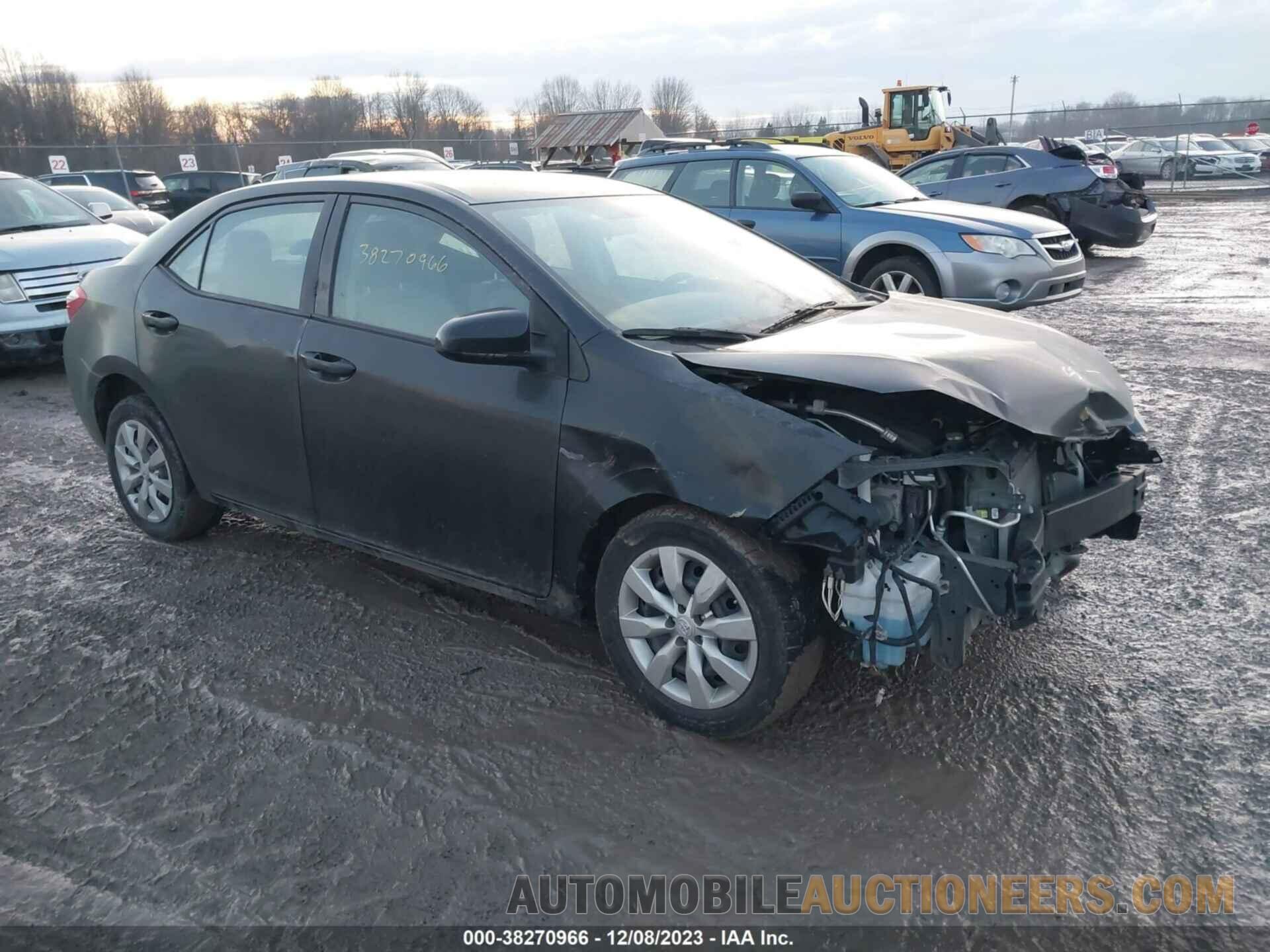 2T1BURHE2FC464486 TOYOTA COROLLA 2015