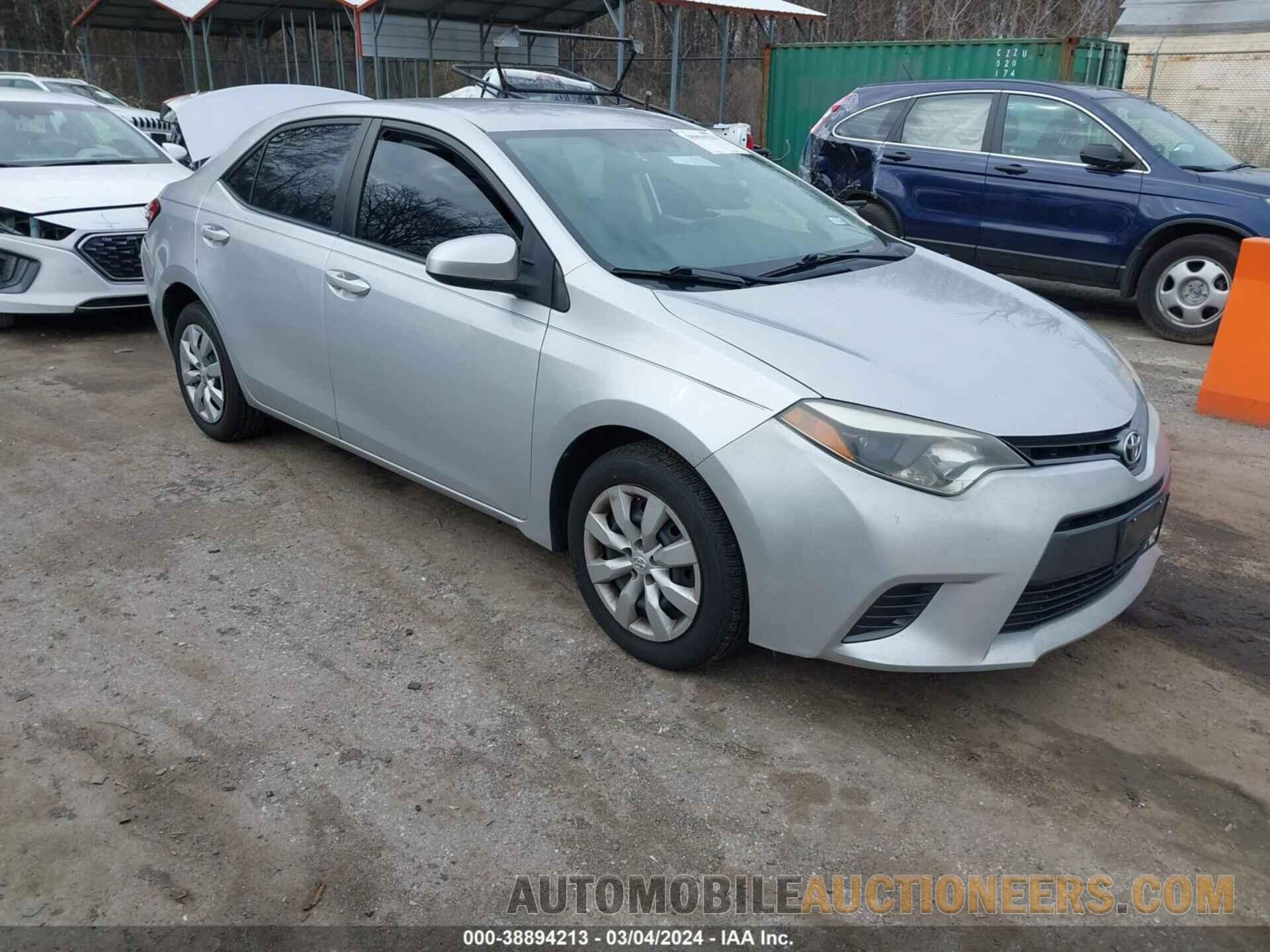 2T1BURHE2FC471499 TOYOTA COROLLA 2015