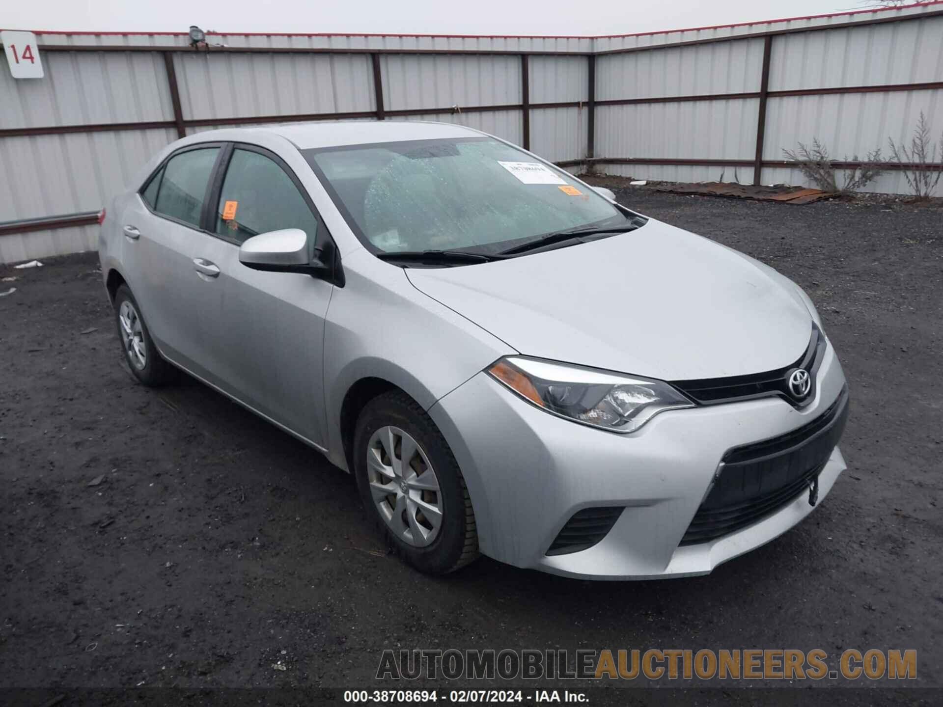 2T1BURHE2GC489387 TOYOTA COROLLA 2016