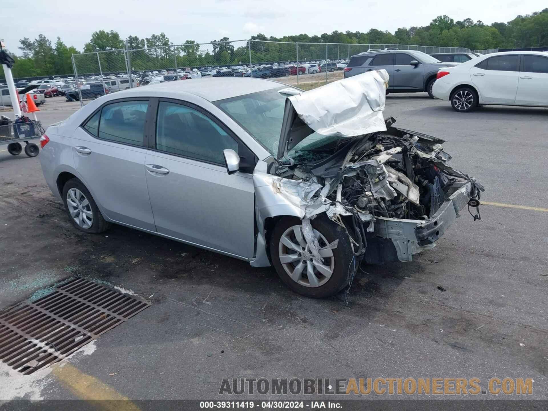 2T1BURHE2GC492130 TOYOTA COROLLA 2016