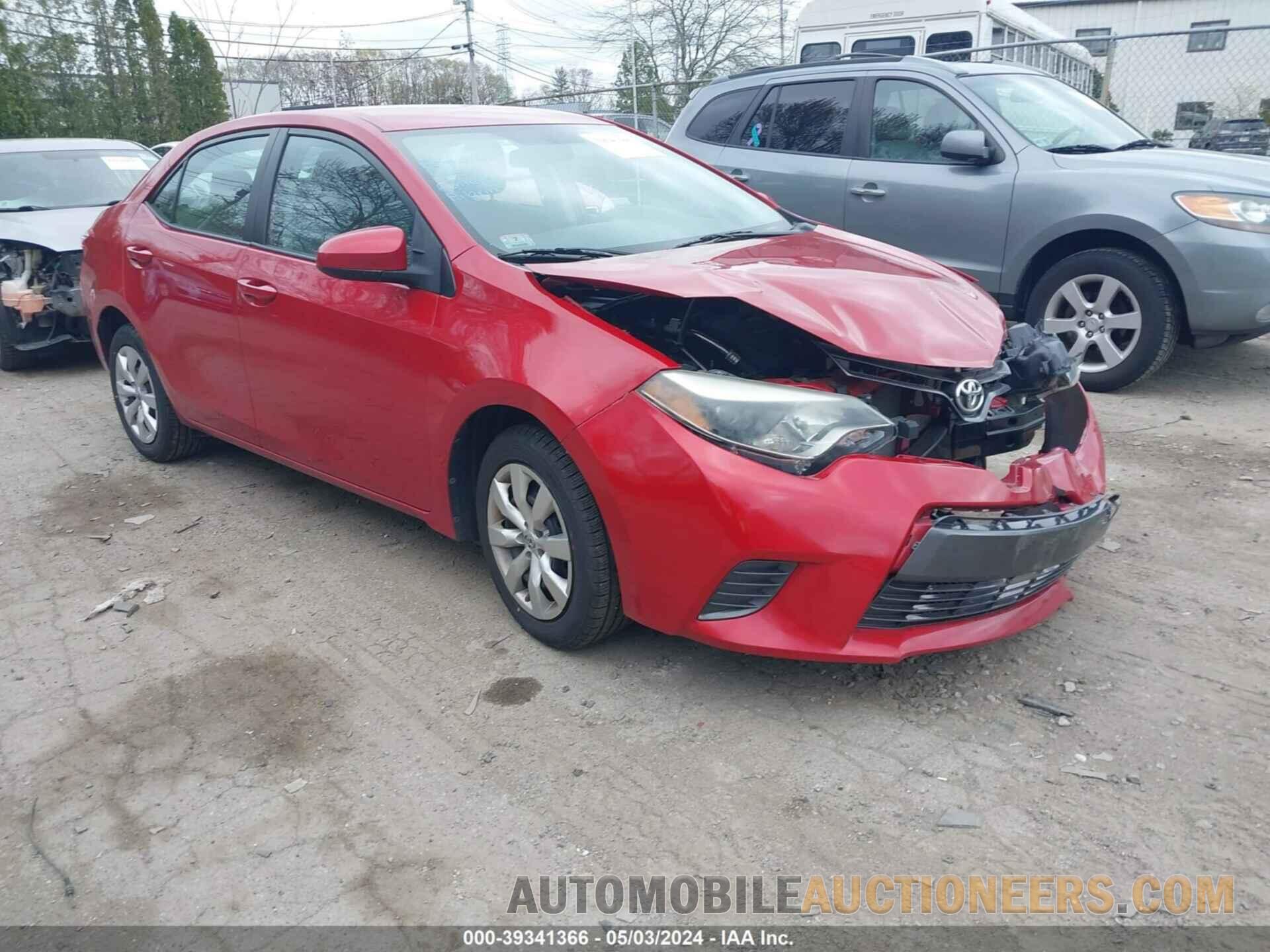 2T1BURHE2GC492869 TOYOTA COROLLA 2016