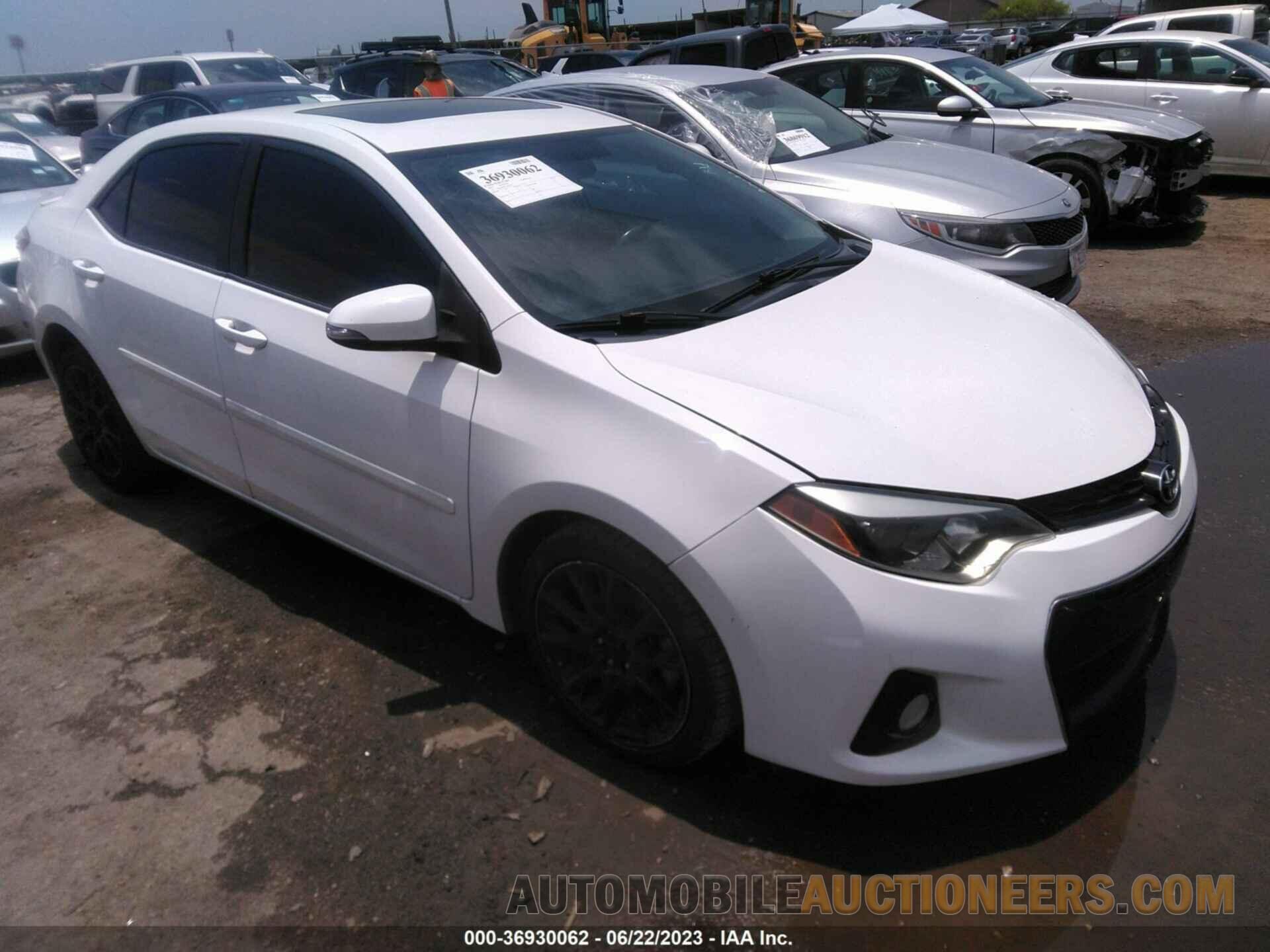 2T1BURHE2GC498798 TOYOTA COROLLA 2016