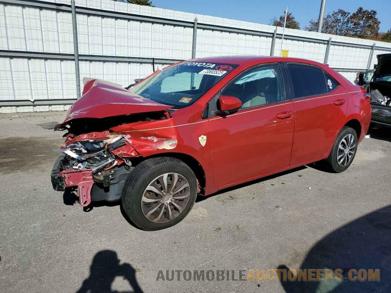 2T1BURHE2GC514630 TOYOTA COROLLA 2016