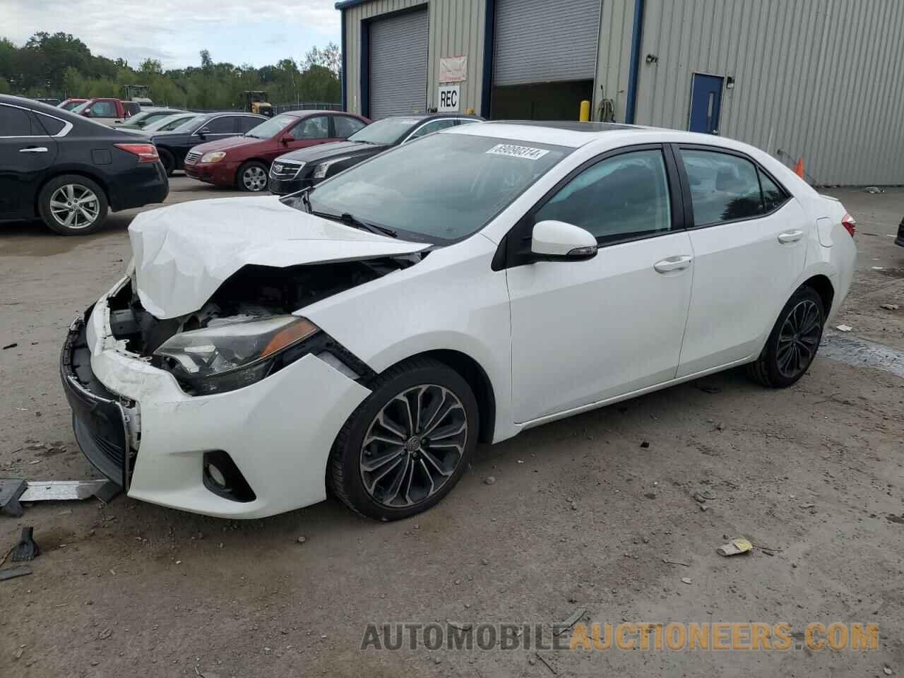 2T1BURHE2GC537406 TOYOTA COROLLA 2016