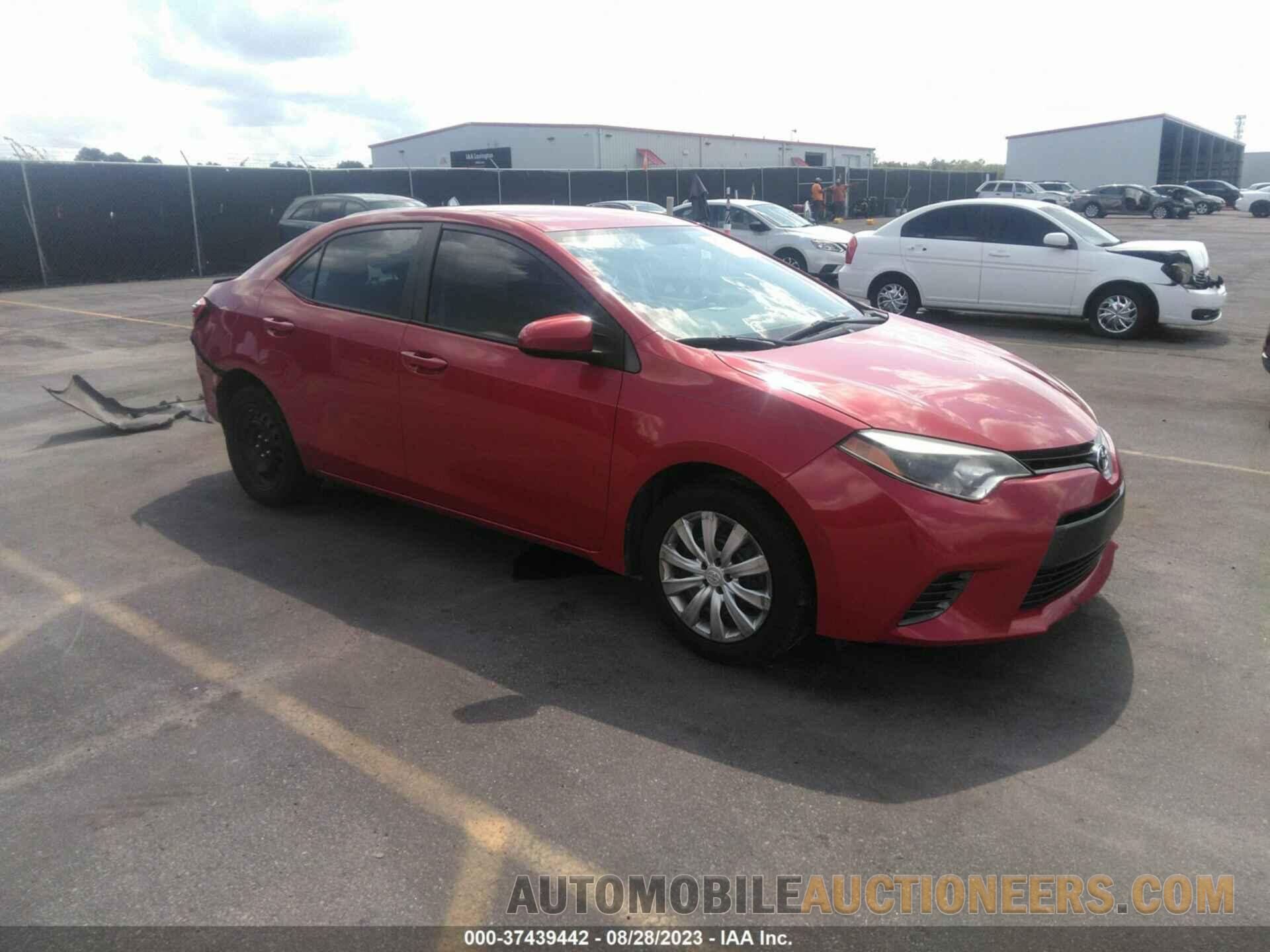 2T1BURHE2GC542315 TOYOTA COROLLA 2016