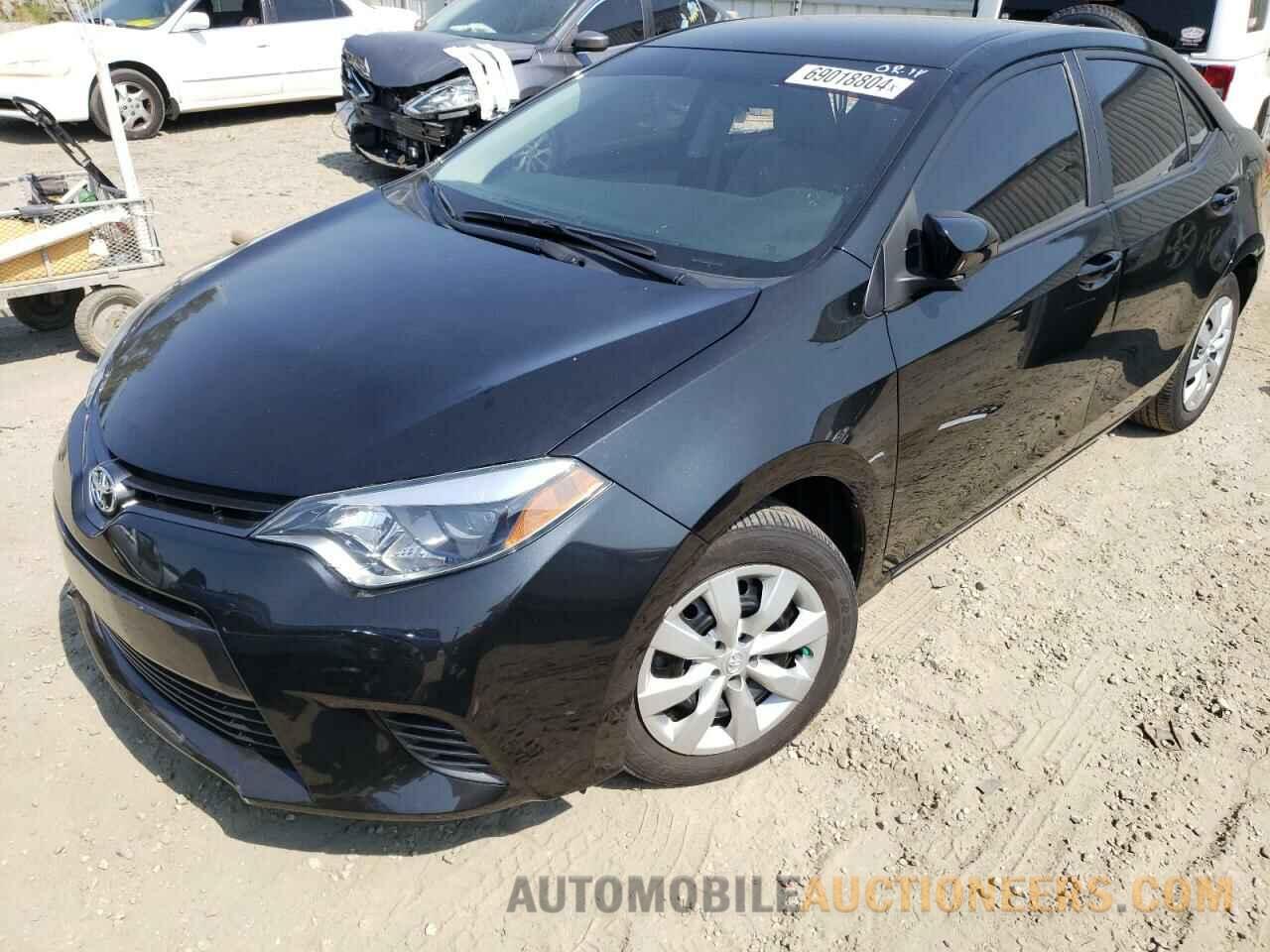 2T1BURHE2GC552830 TOYOTA COROLLA 2016