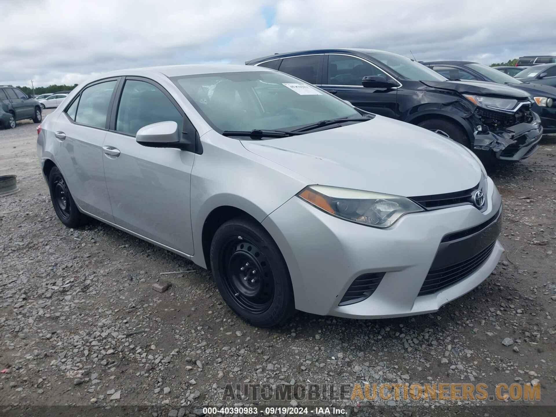 2T1BURHE2GC561849 TOYOTA COROLLA 2016