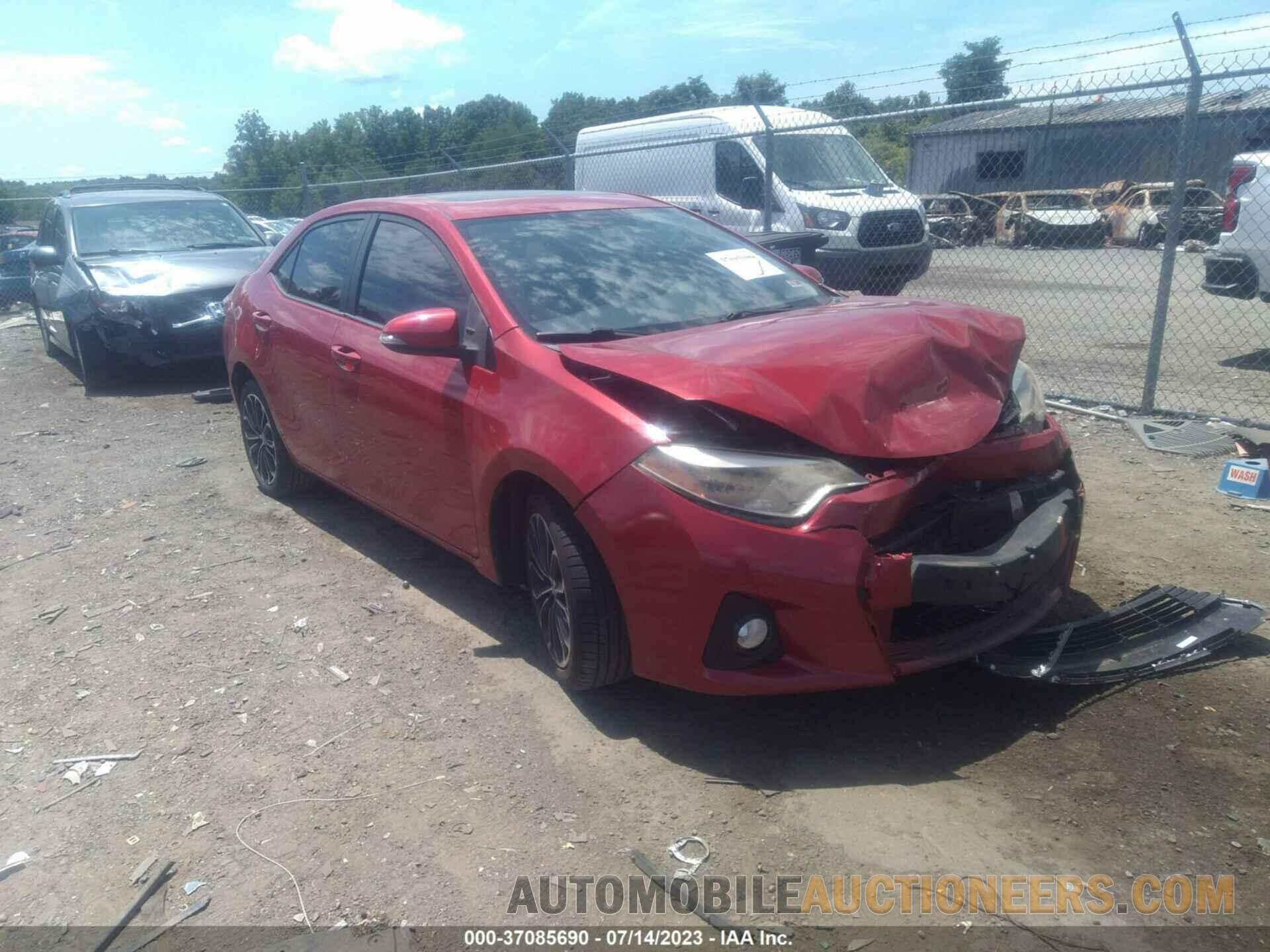 2T1BURHE2GC564203 TOYOTA COROLLA 2016