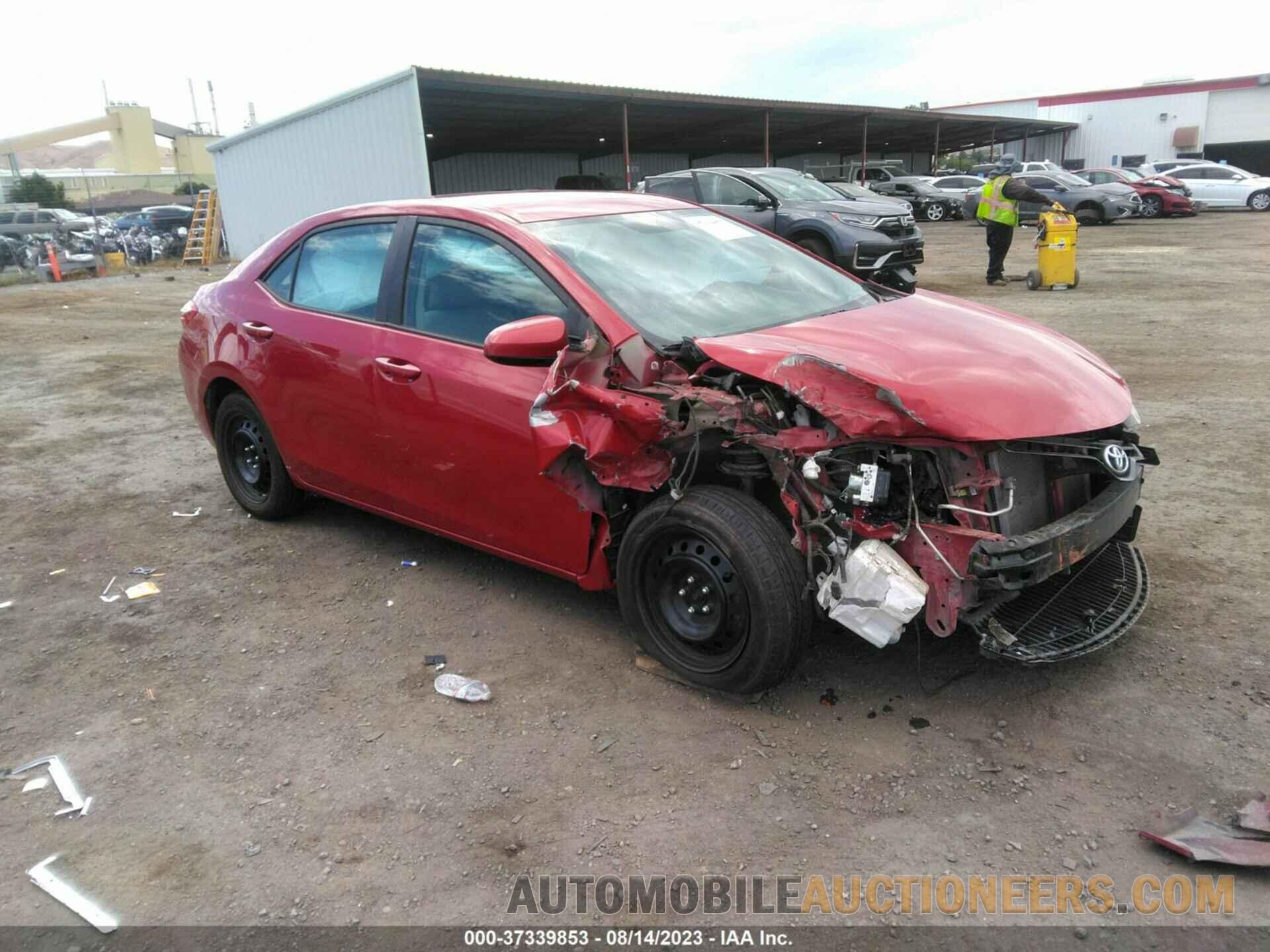 2T1BURHE2GC586198 TOYOTA COROLLA 2016