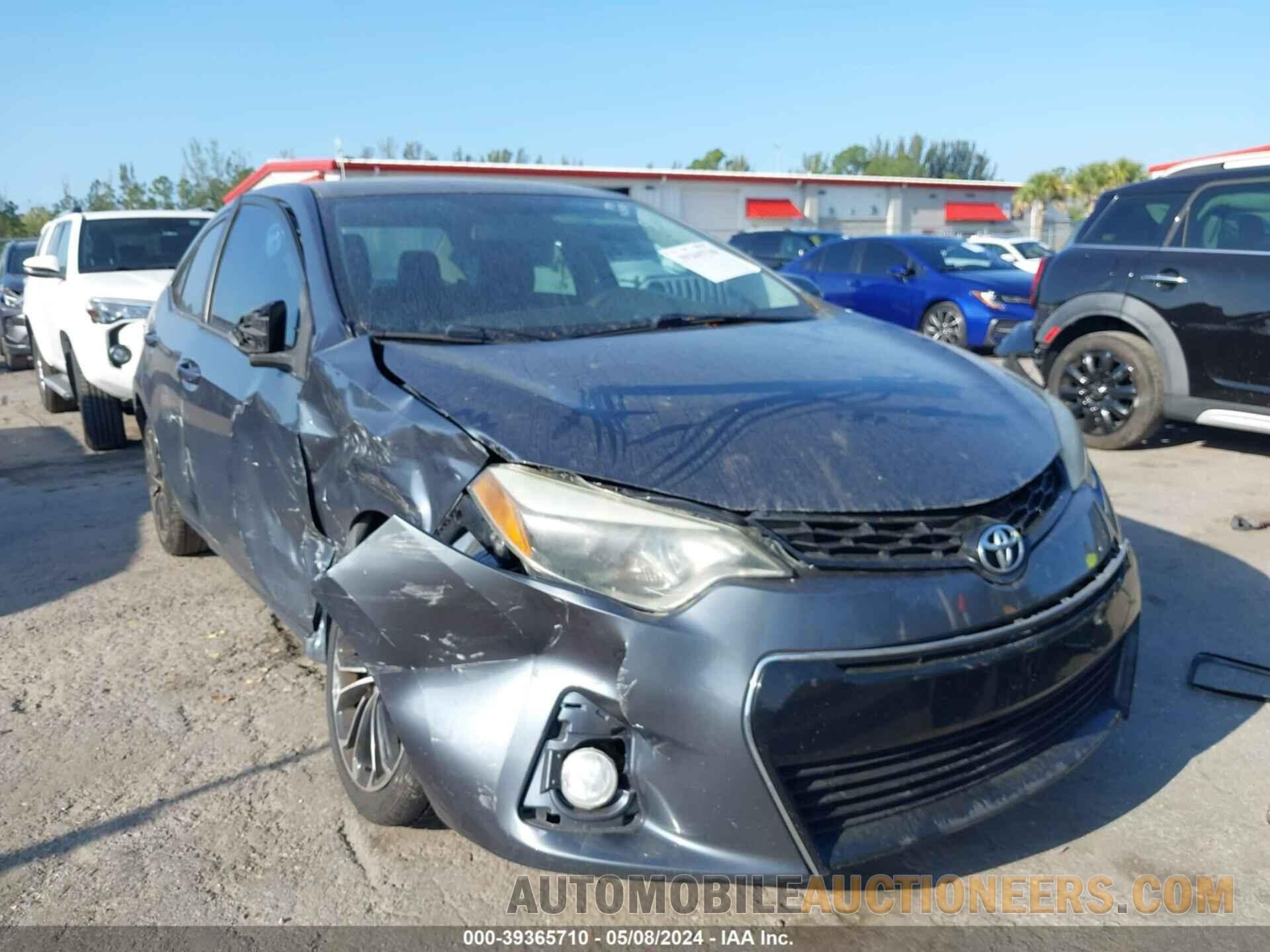 2T1BURHE2GC589263 TOYOTA COROLLA 2016