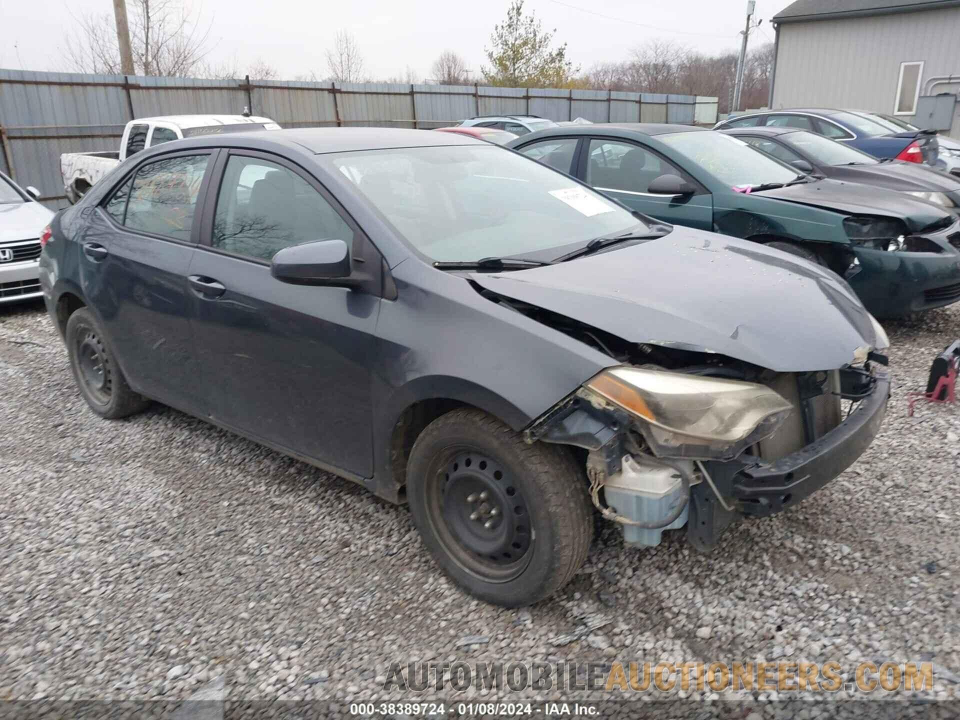 2T1BURHE2GC591594 TOYOTA COROLLA 2016