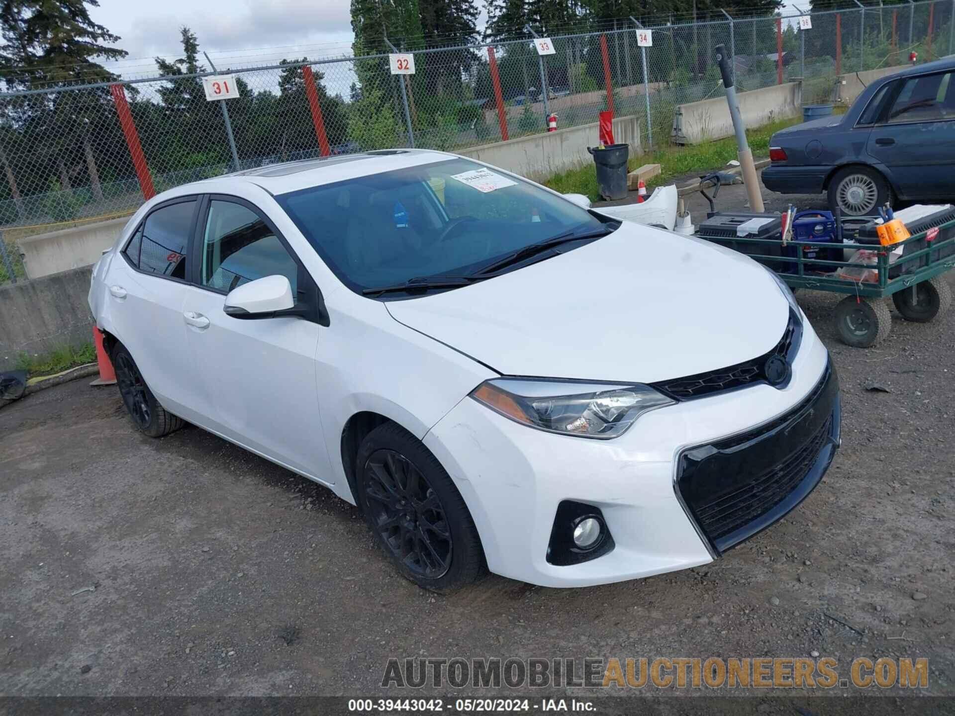 2T1BURHE2GC591627 TOYOTA COROLLA 2016