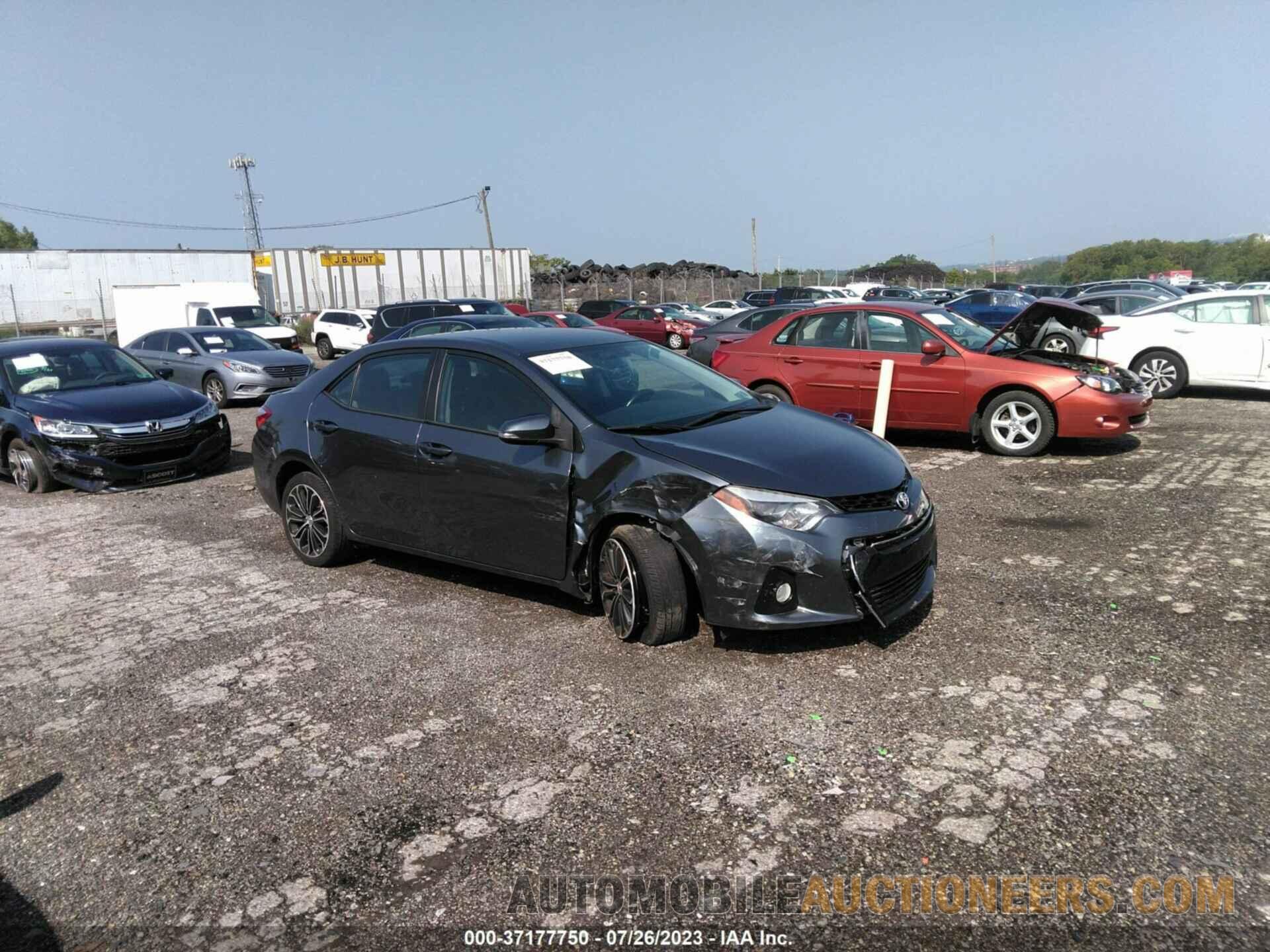 2T1BURHE2GC592258 TOYOTA COROLLA 2016