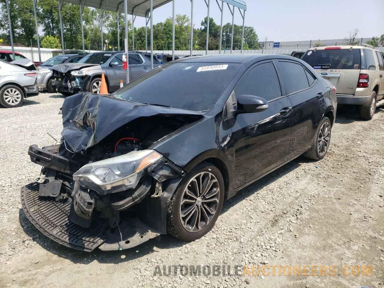 2T1BURHE2GC605431 TOYOTA COROLLA 2016