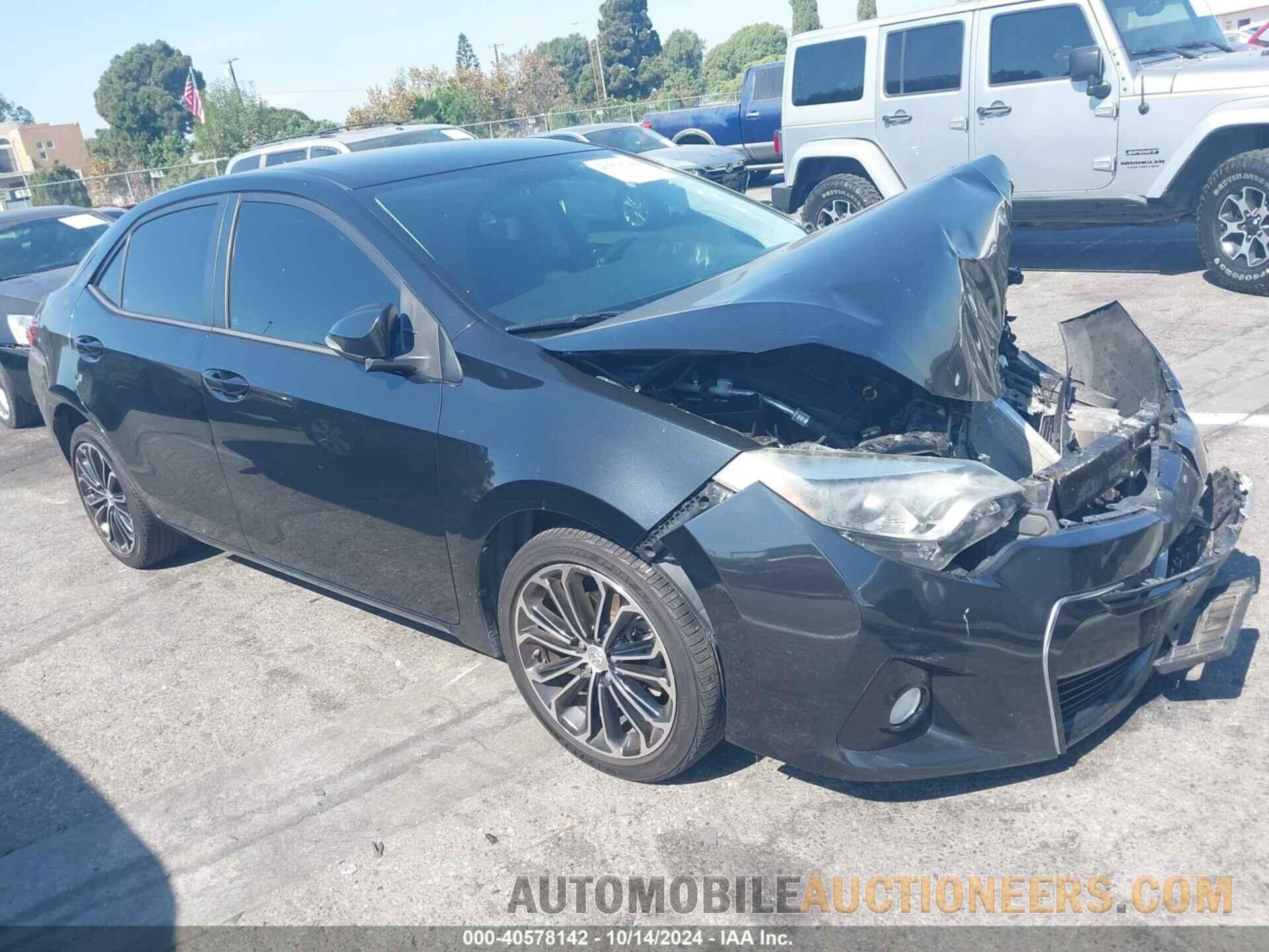 2T1BURHE2GC615845 TOYOTA COROLLA 2016