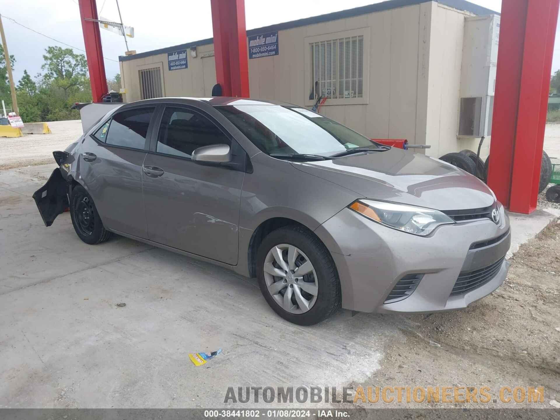 2T1BURHE2GC632841 TOYOTA COROLLA 2016