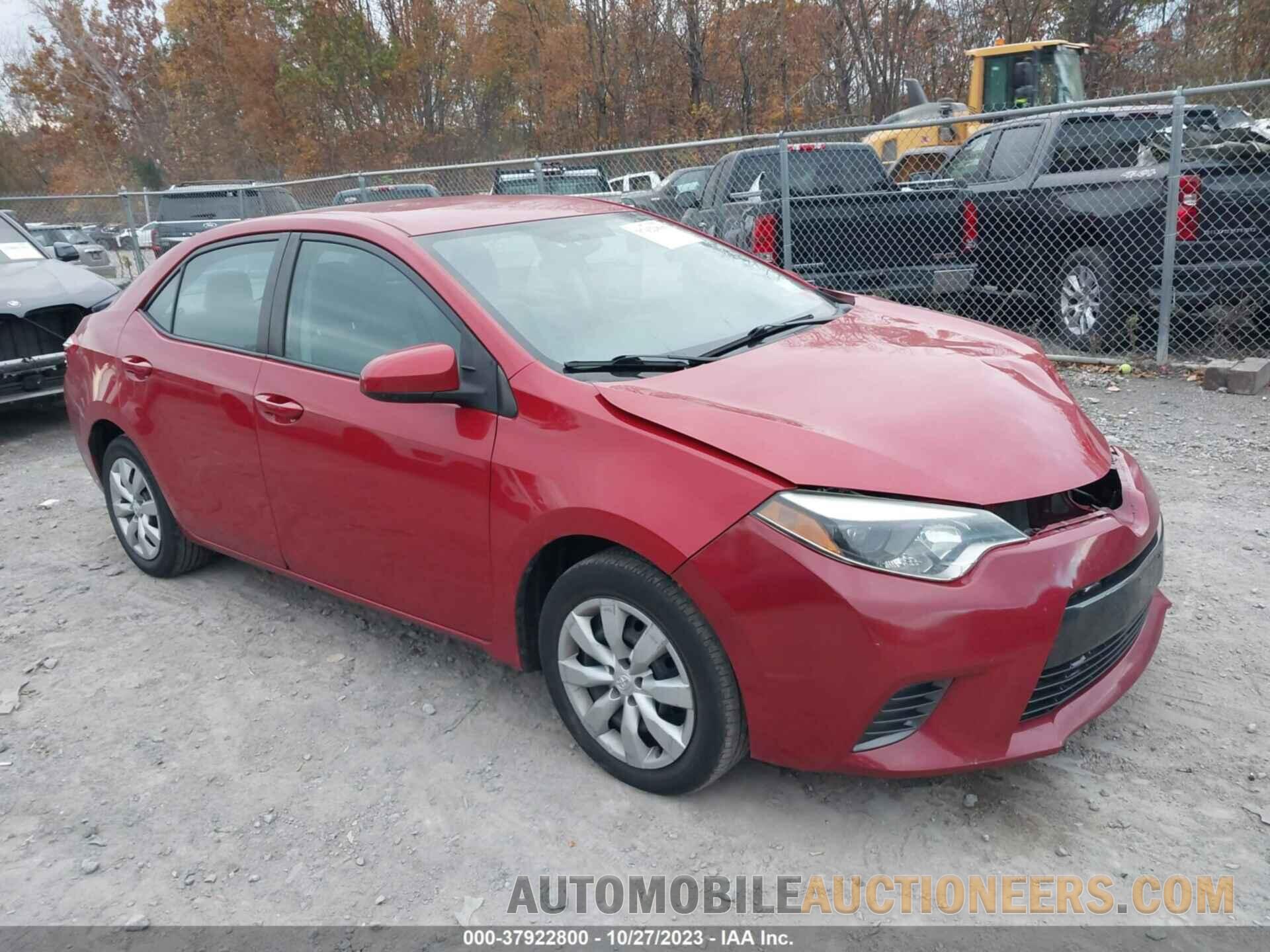 2T1BURHE2GC646318 TOYOTA COROLLA 2016