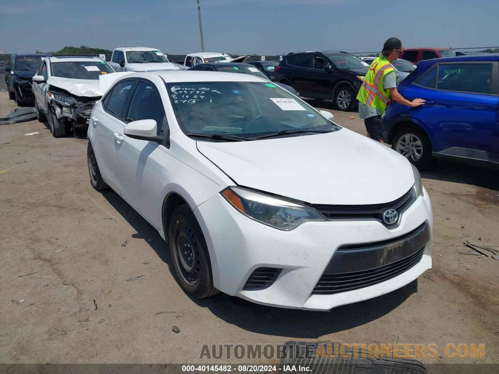 2T1BURHE2GC653110 TOYOTA COROLLA 2016