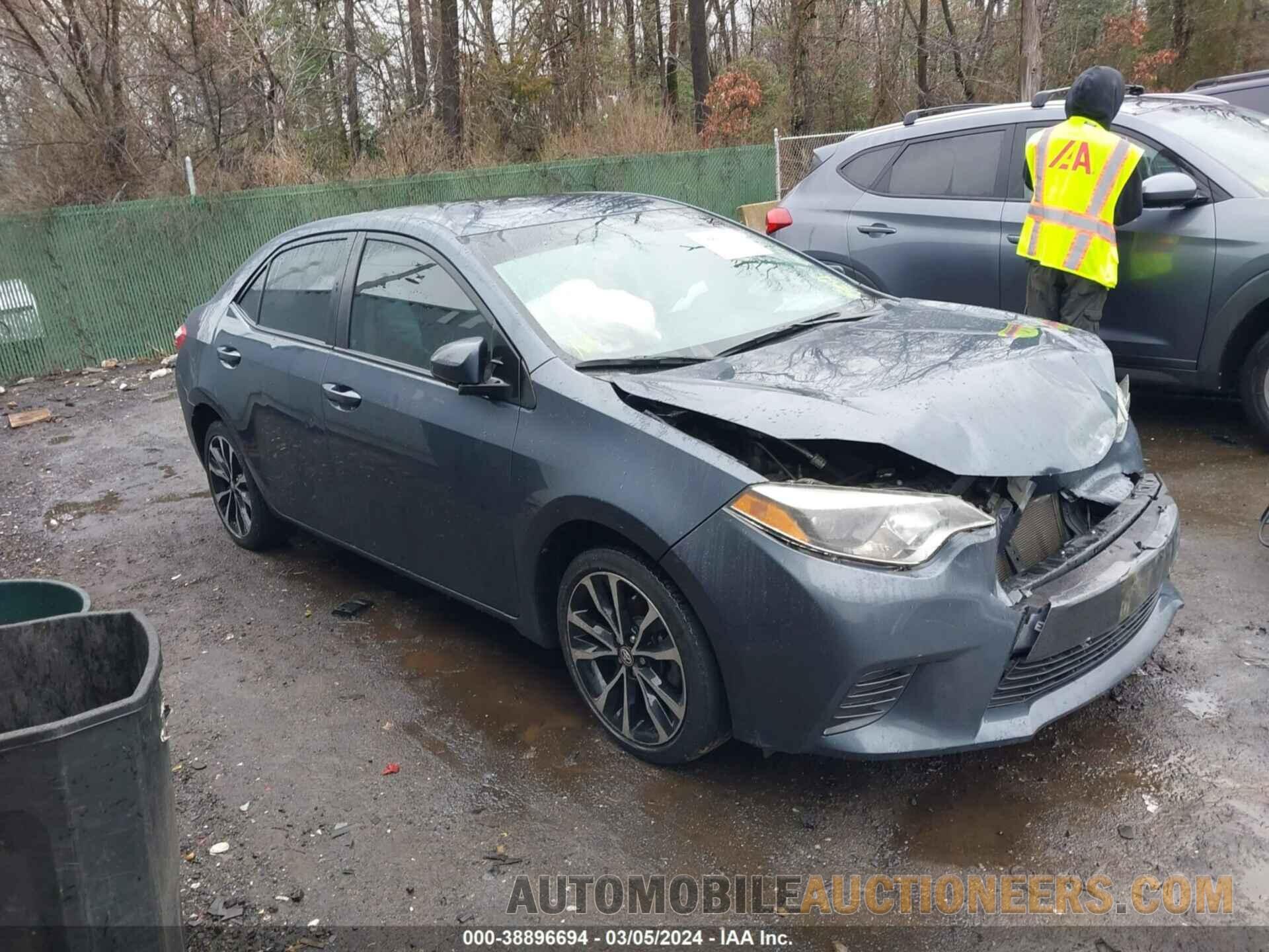 2T1BURHE2GC668237 TOYOTA COROLLA 2016