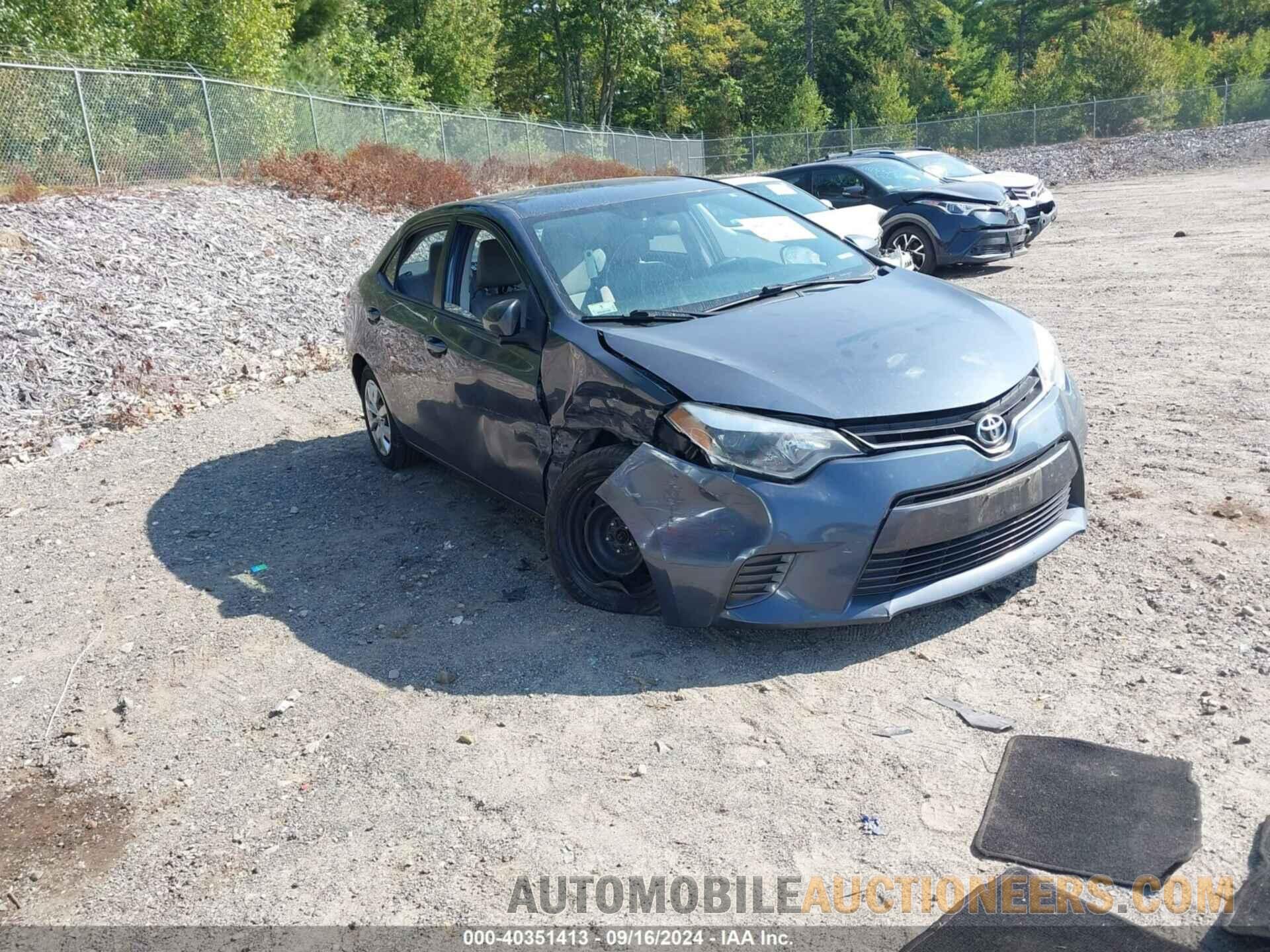 2T1BURHE2GC676130 TOYOTA COROLLA 2016