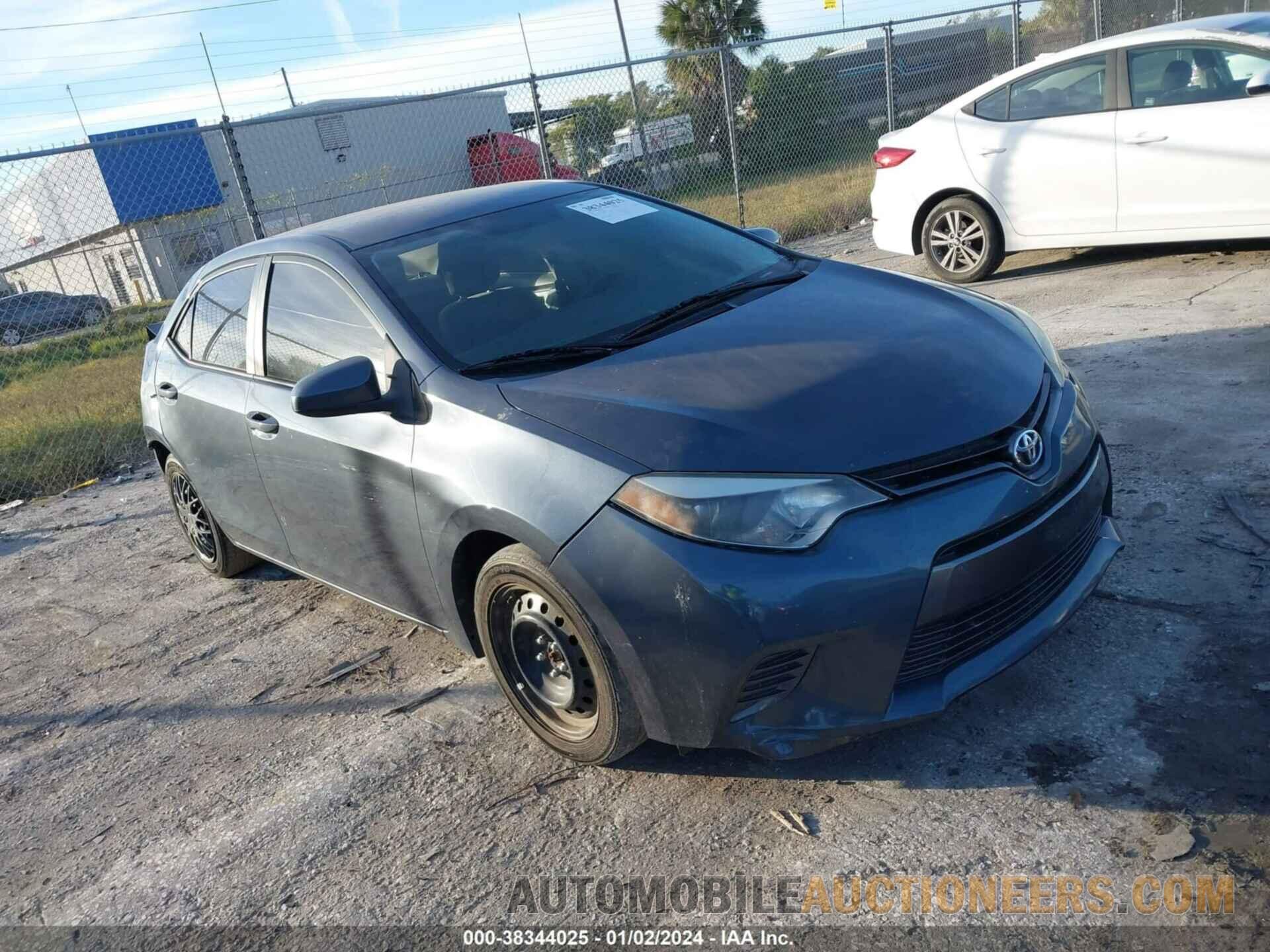 2T1BURHE2GC678539 TOYOTA COROLLA 2016