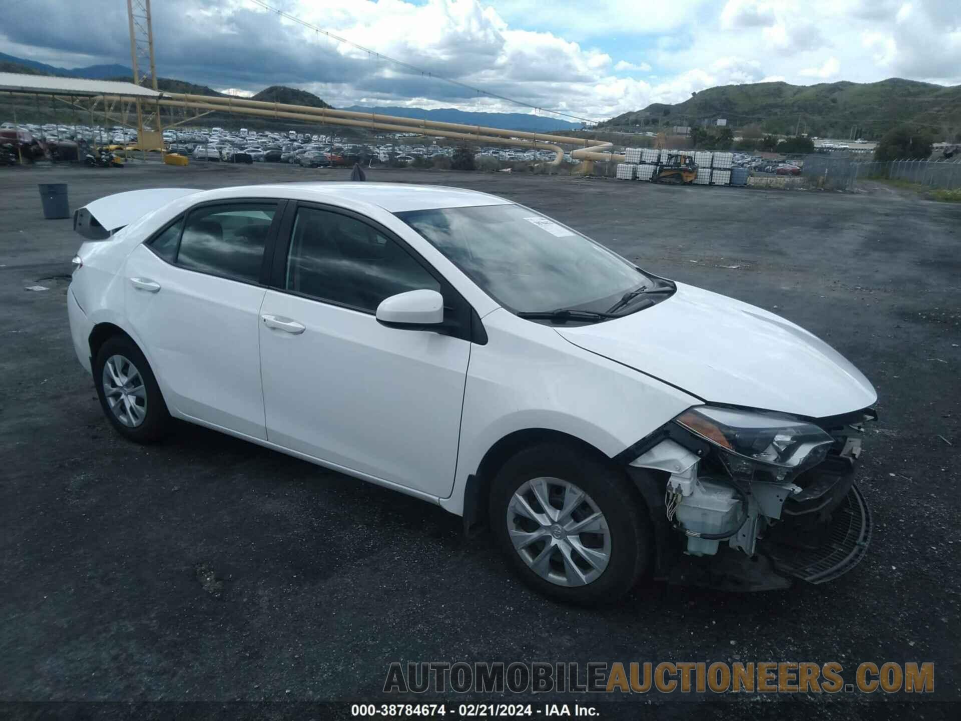 2T1BURHE2GC697642 TOYOTA COROLLA 2016