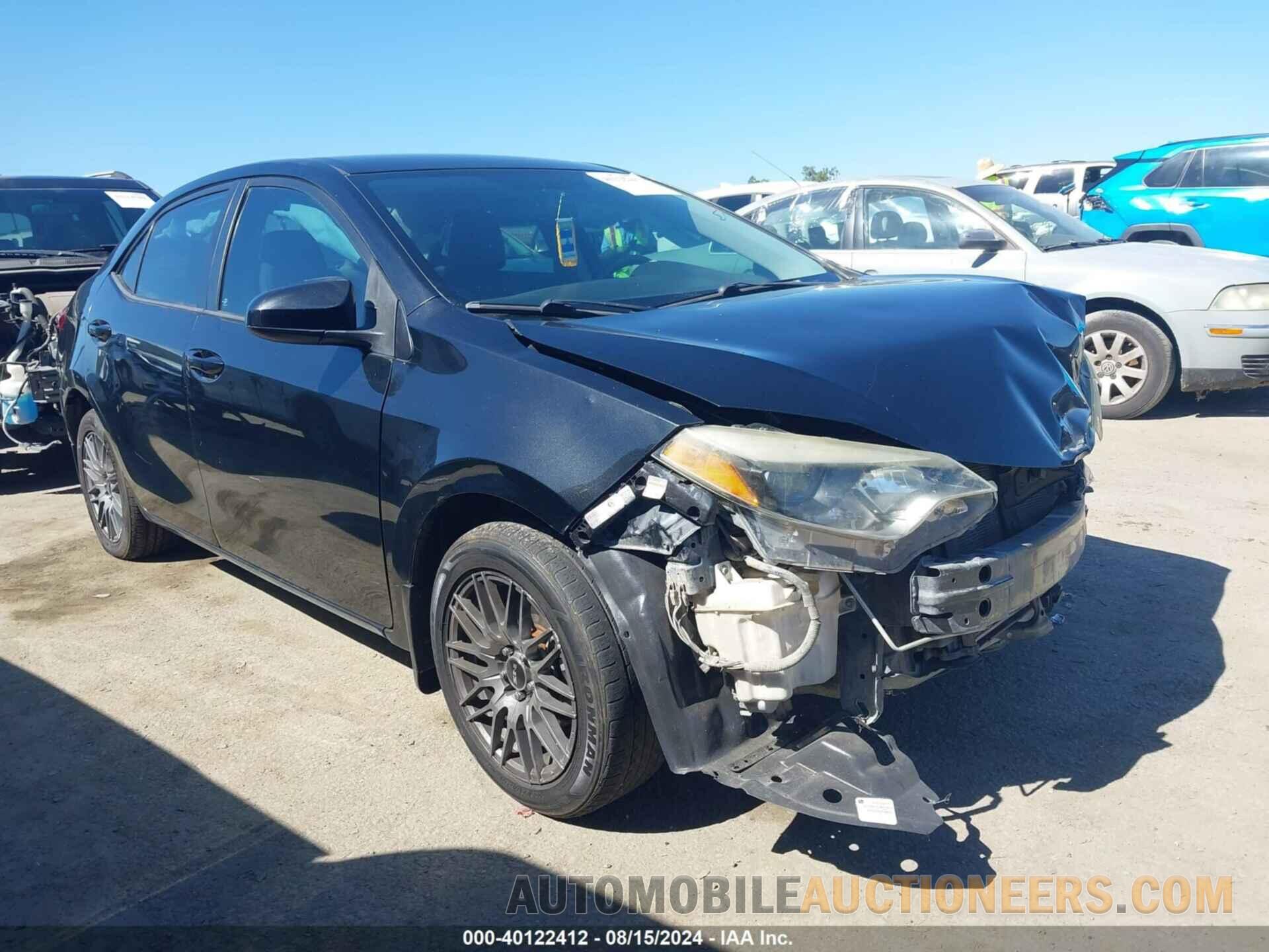 2T1BURHE2GC733734 TOYOTA COROLLA 2016