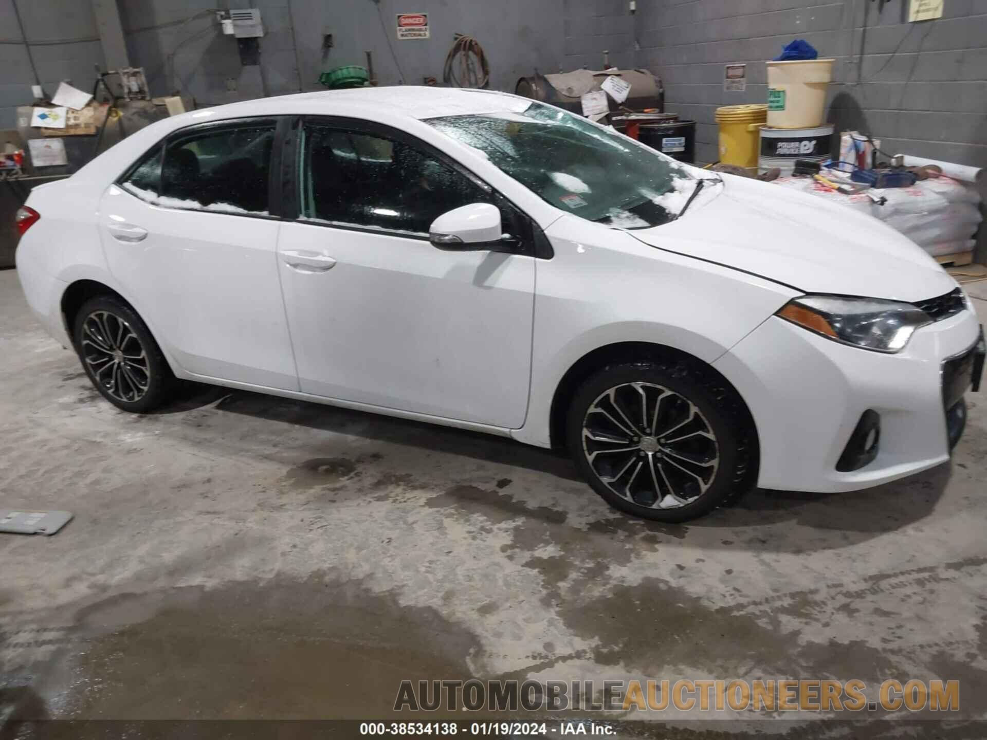 2T1BURHE2GC734561 TOYOTA COROLLA 2016