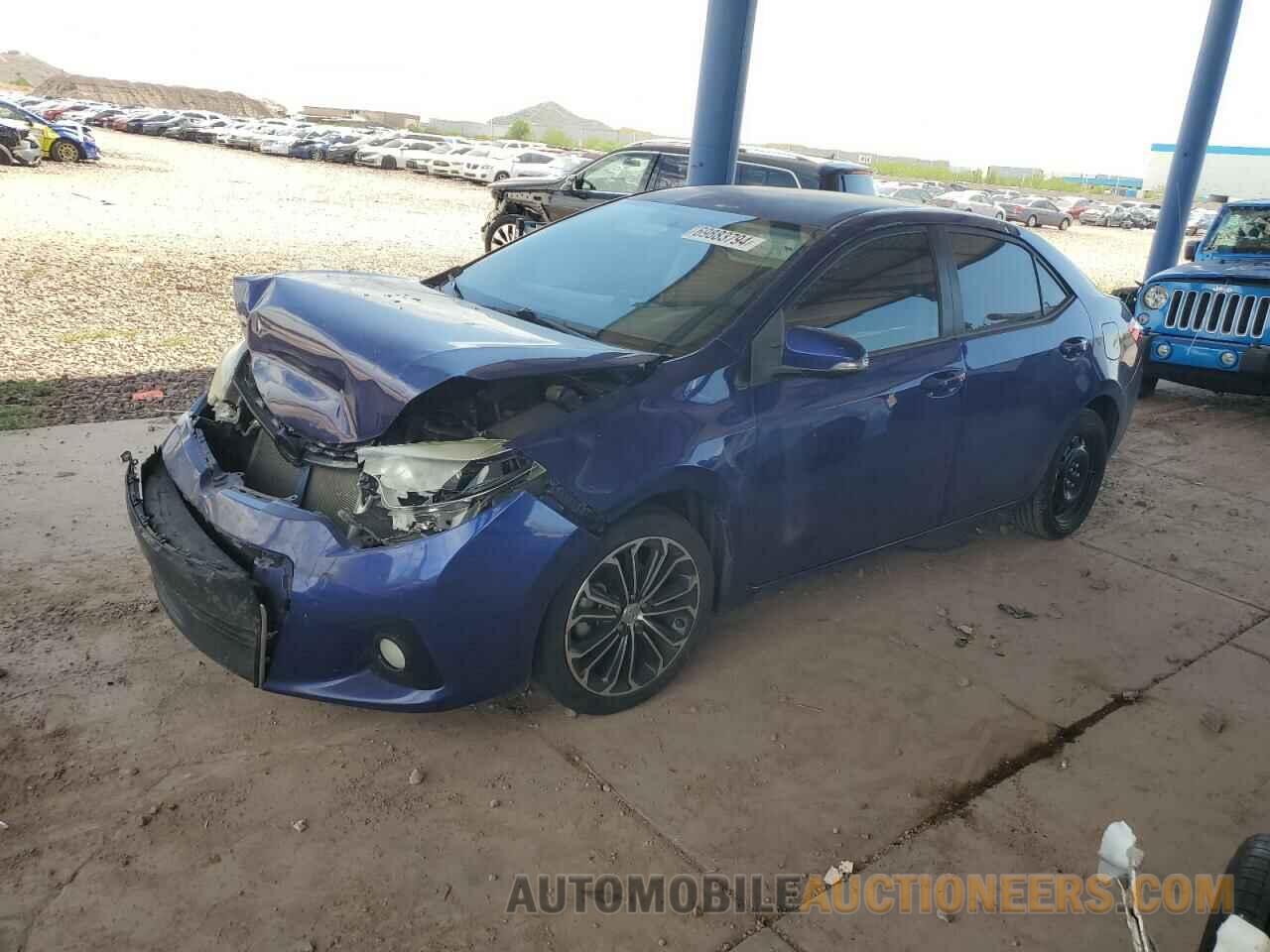 2T1BURHE2GC742935 TOYOTA COROLLA 2016