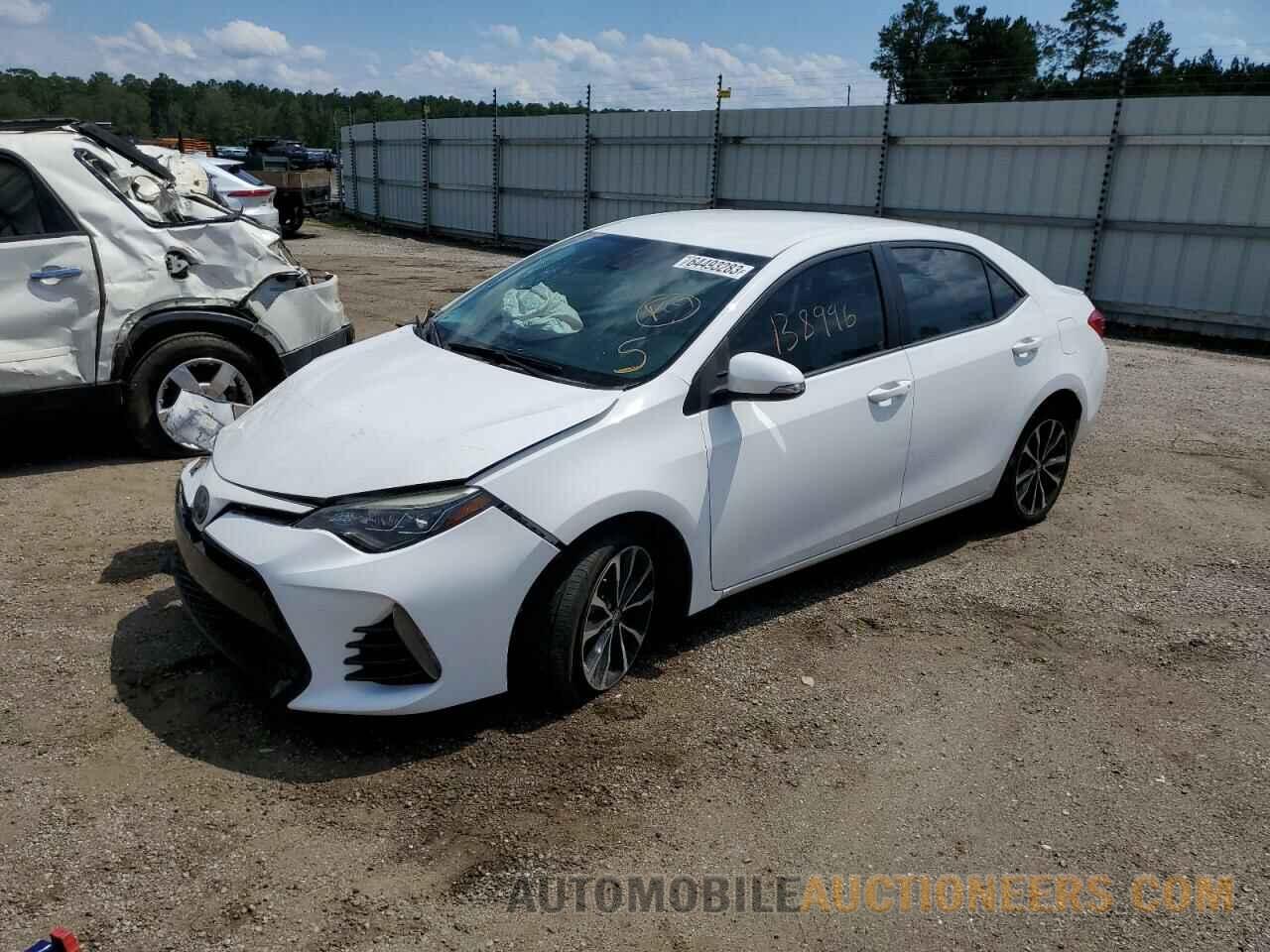 2T1BURHE2HC770753 TOYOTA COROLLA 2017