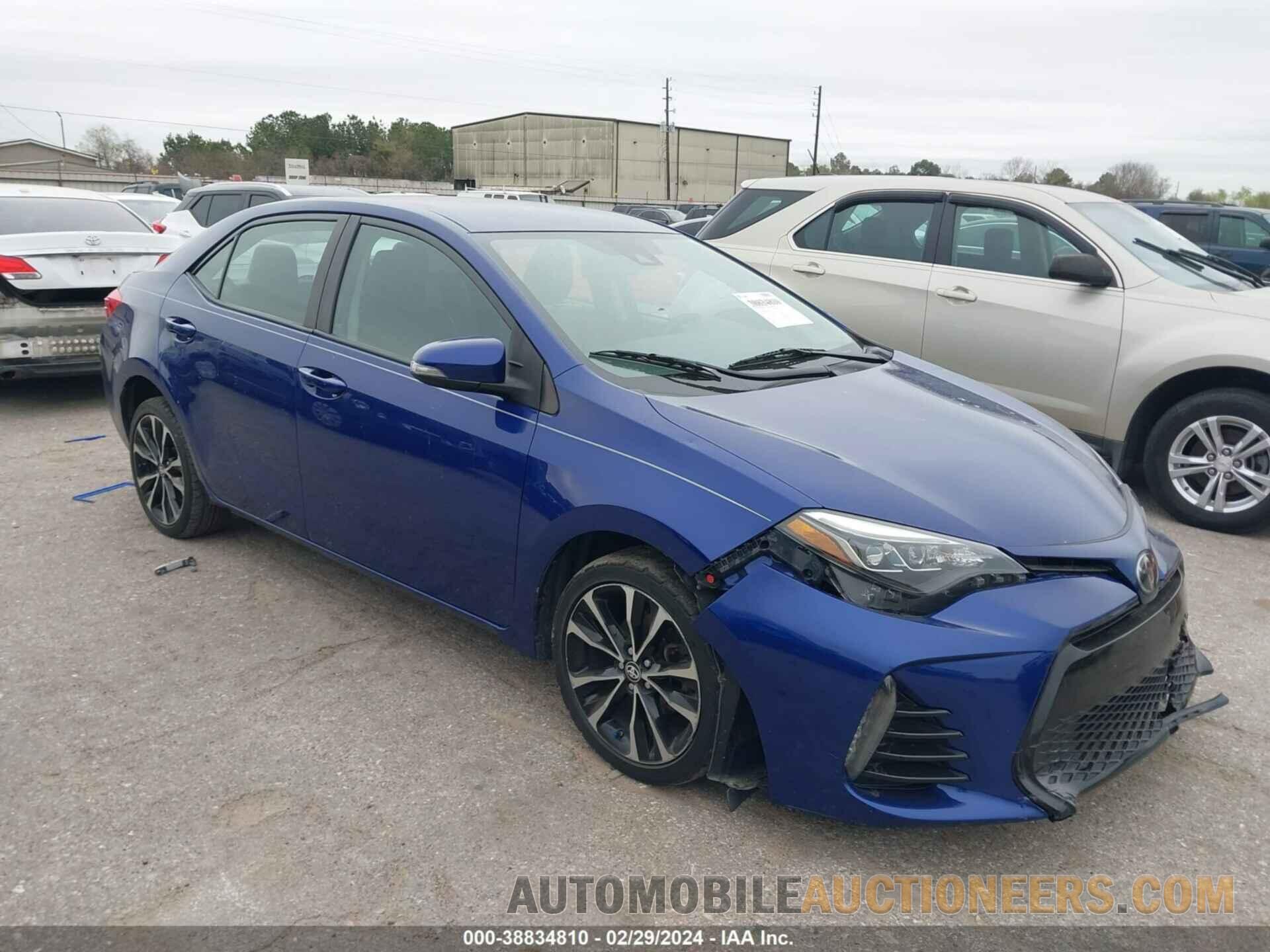 2T1BURHE2HC790811 TOYOTA COROLLA 2017