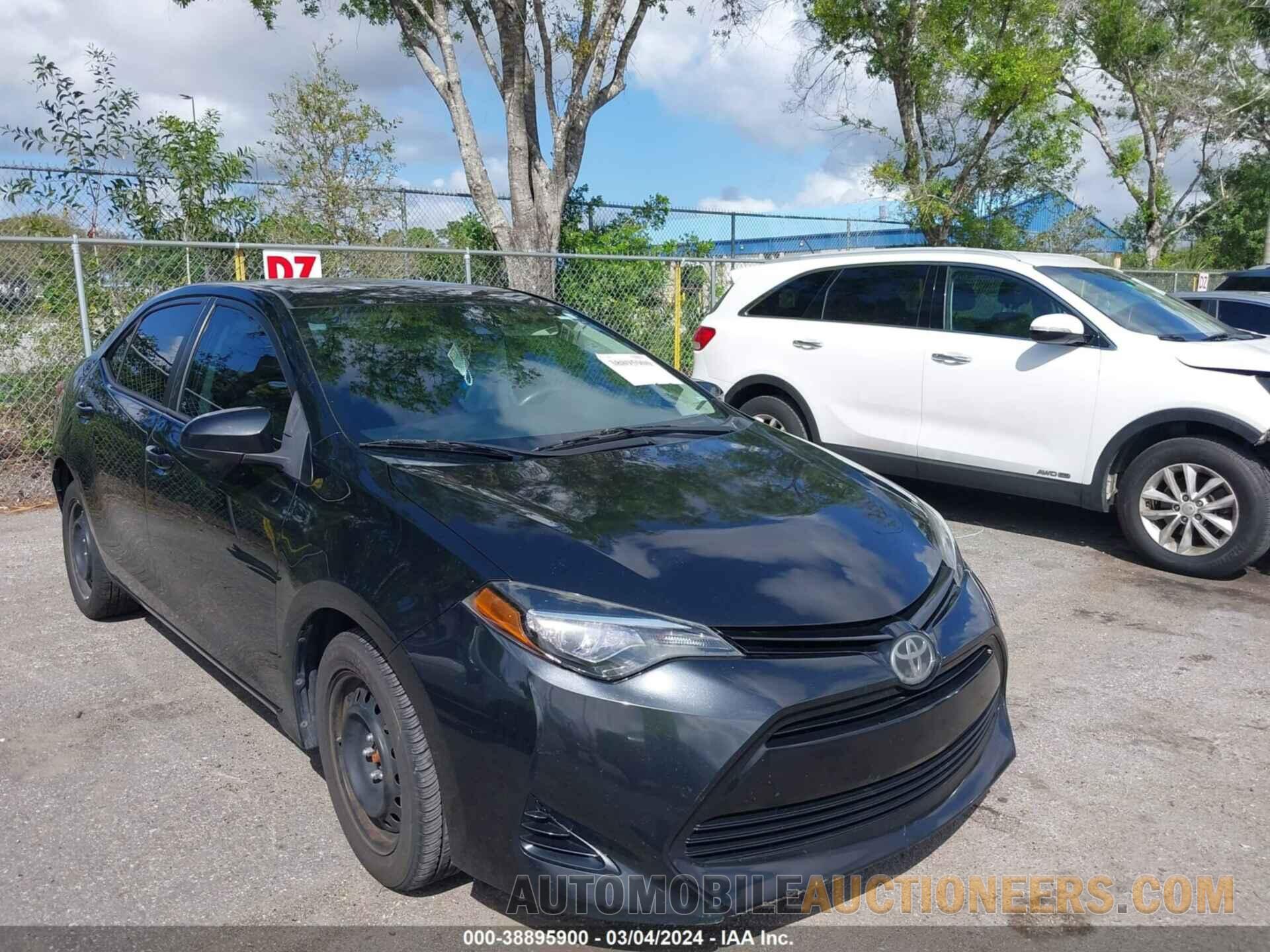 2T1BURHE2HC814105 TOYOTA COROLLA 2017