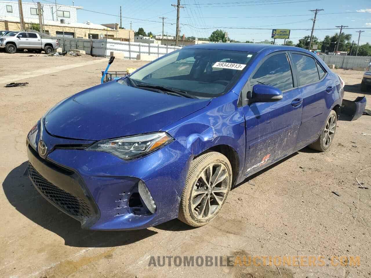 2T1BURHE2HC822673 TOYOTA COROLLA 2017