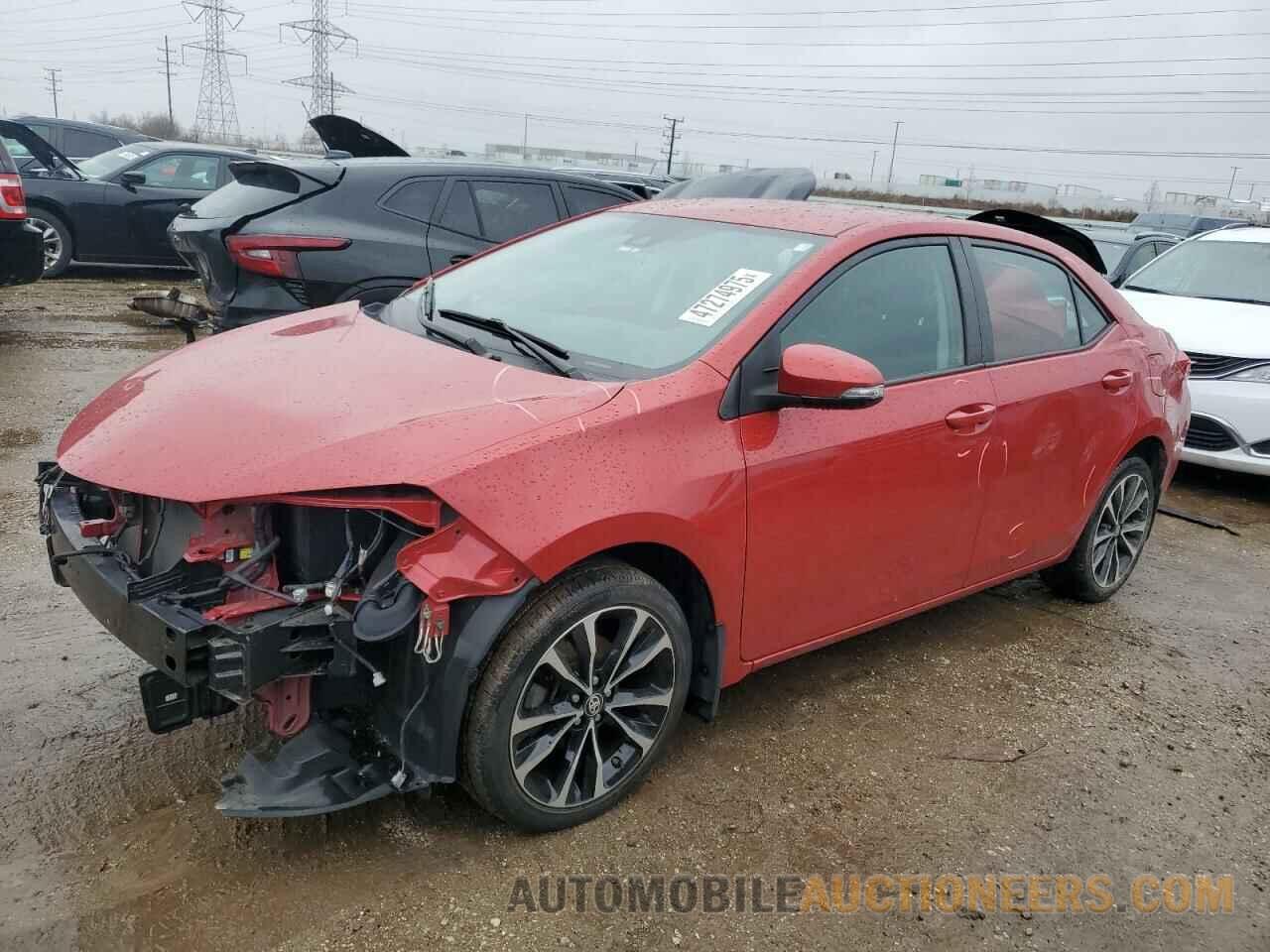 2T1BURHE2HC872537 TOYOTA COROLLA 2017