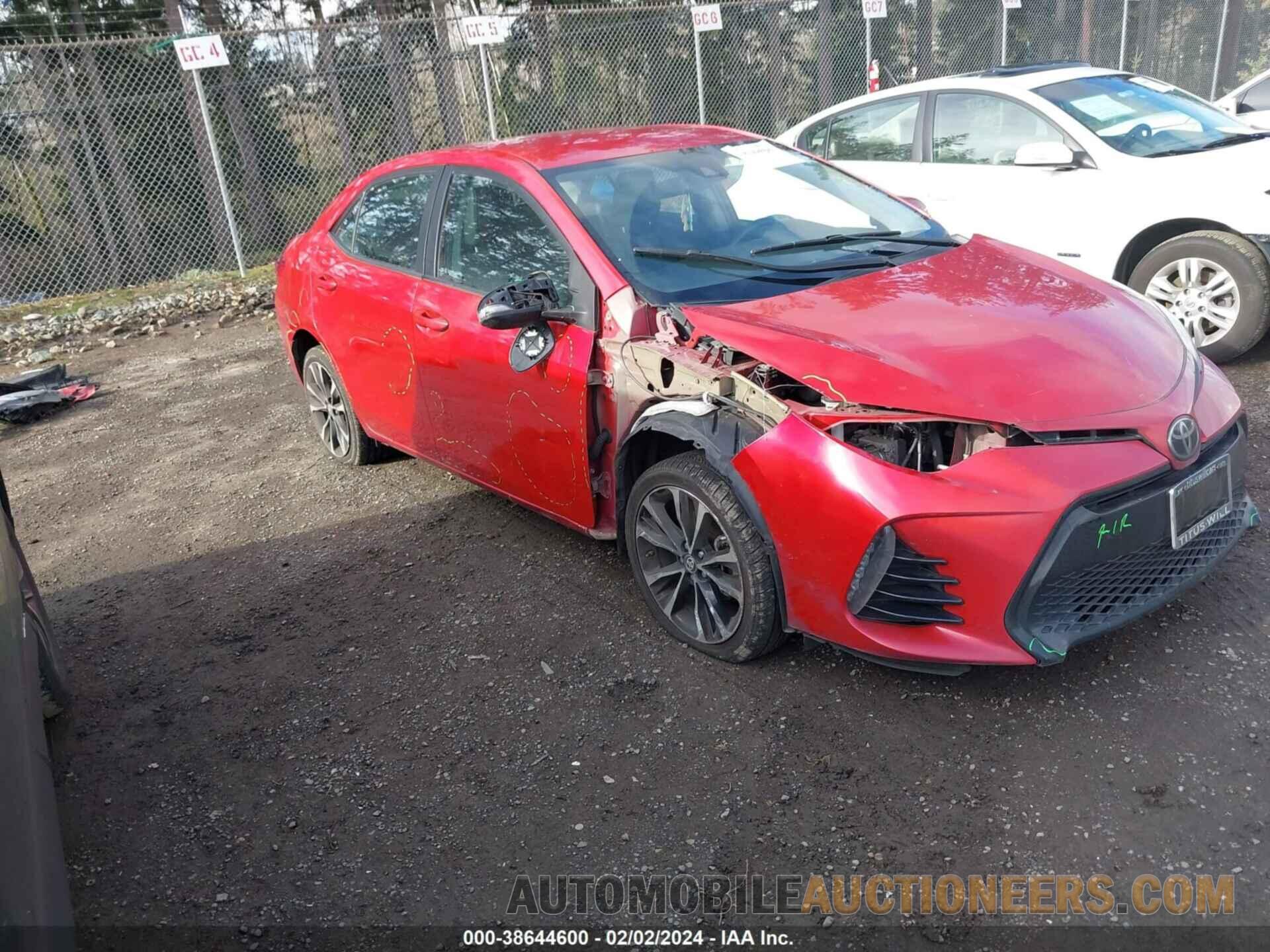 2T1BURHE2HC881433 TOYOTA COROLLA 2017