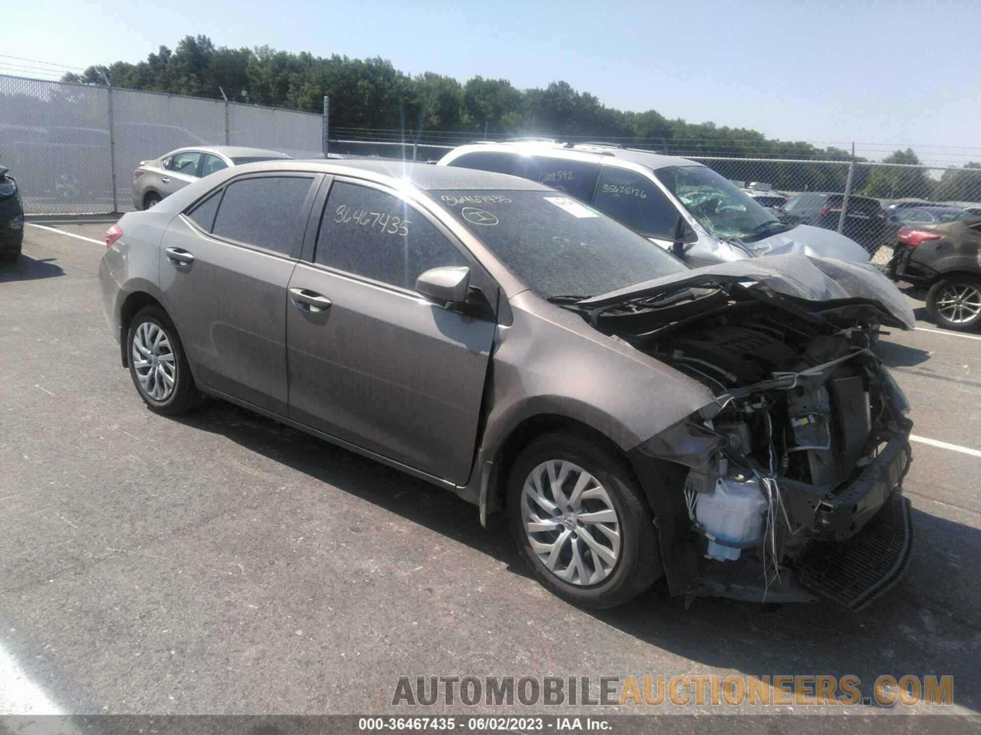 2T1BURHE2JC009565 TOYOTA COROLLA 2018